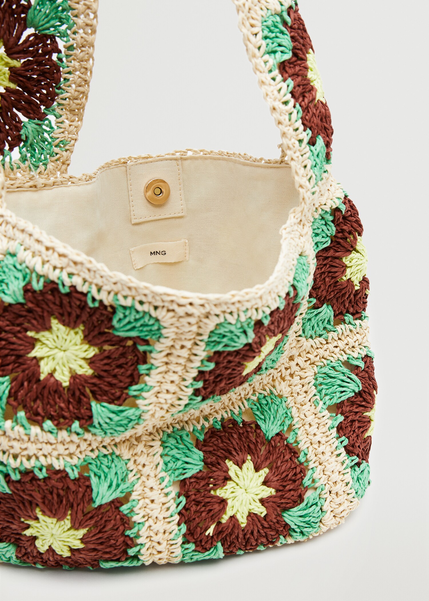 Floral crochet bag - Details of the article 2