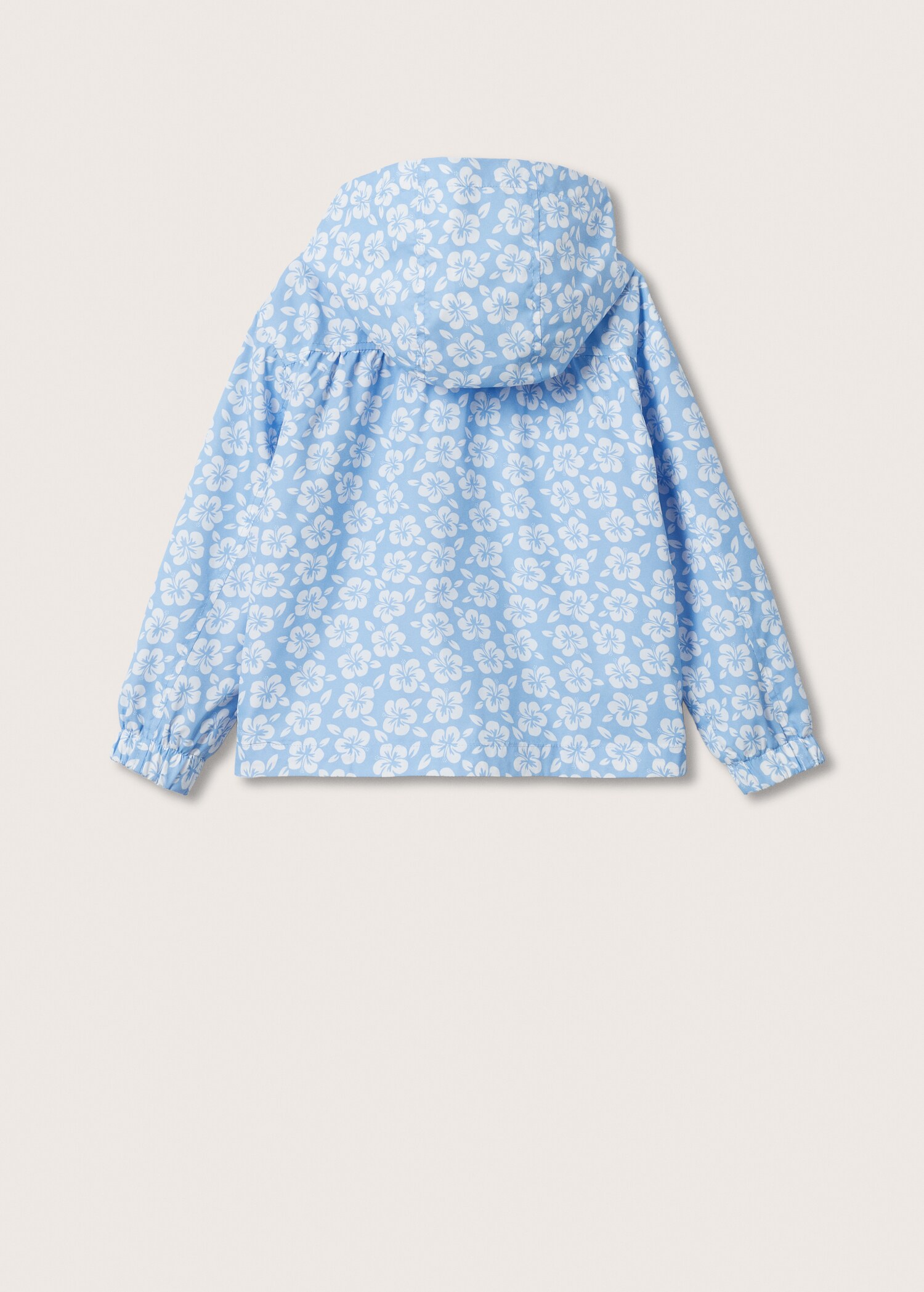 Floral print jacket - Reverse of the article