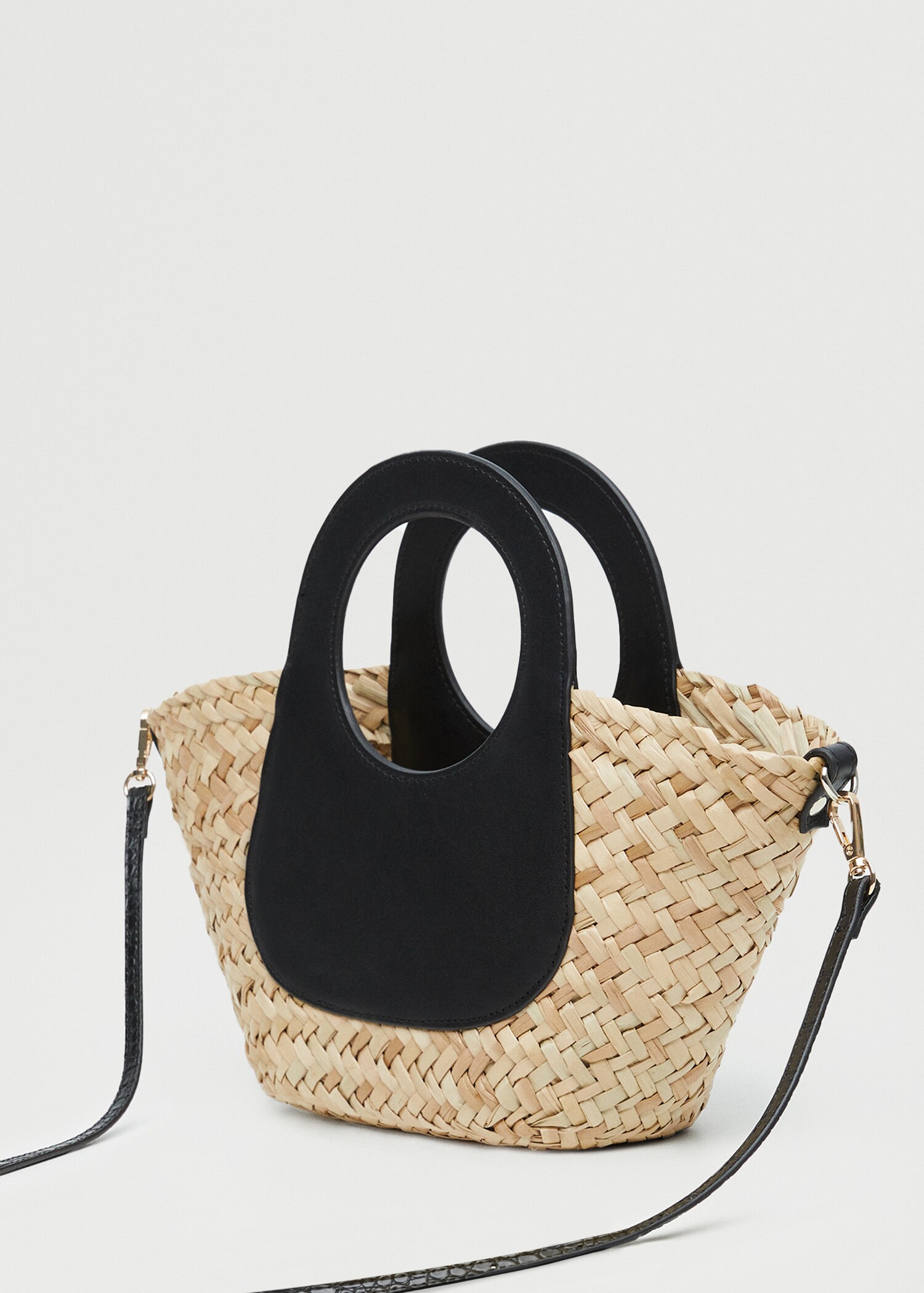 Bolso mini capazo doble asa  - Plano medio