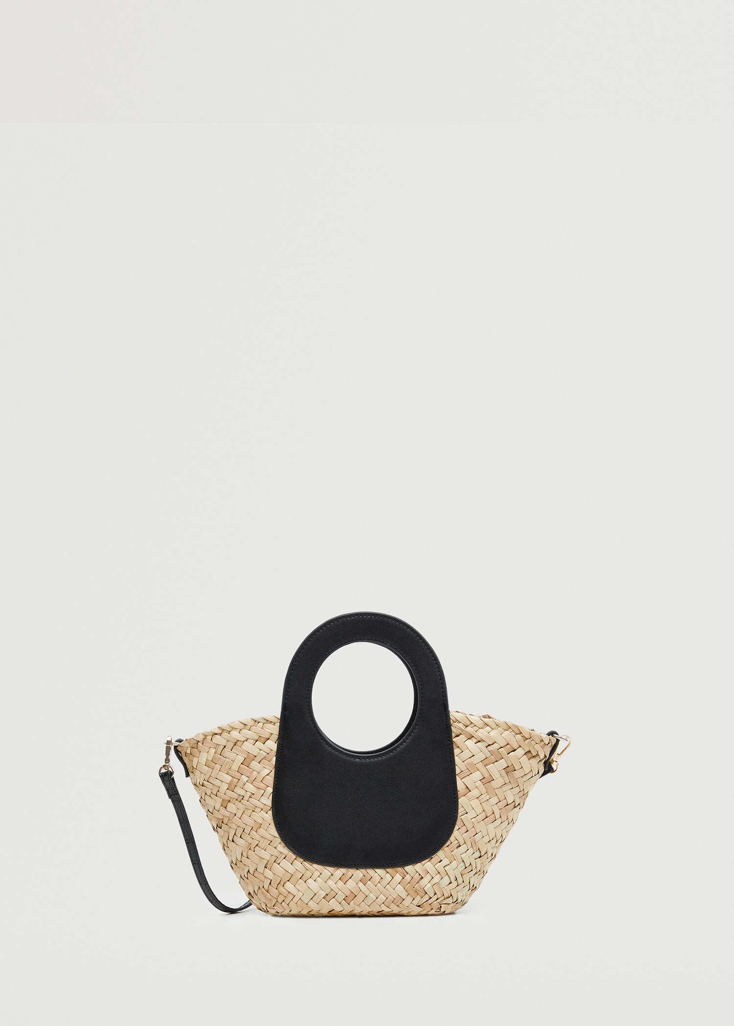 Bolso mini capazo doble asa  - Artículo sin modelo