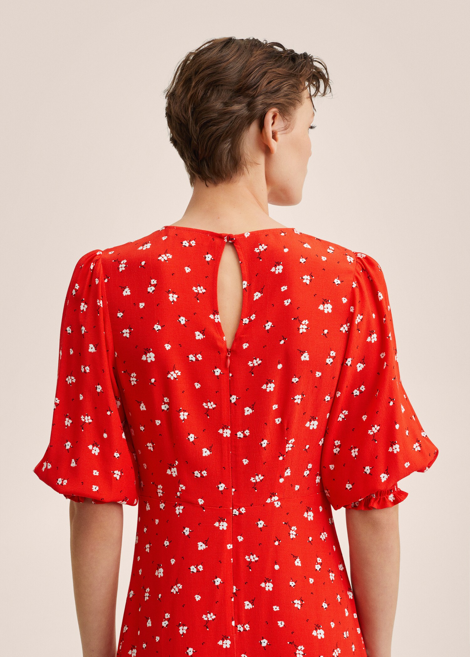 Vestido estampado flores - Detalle del artículo 1