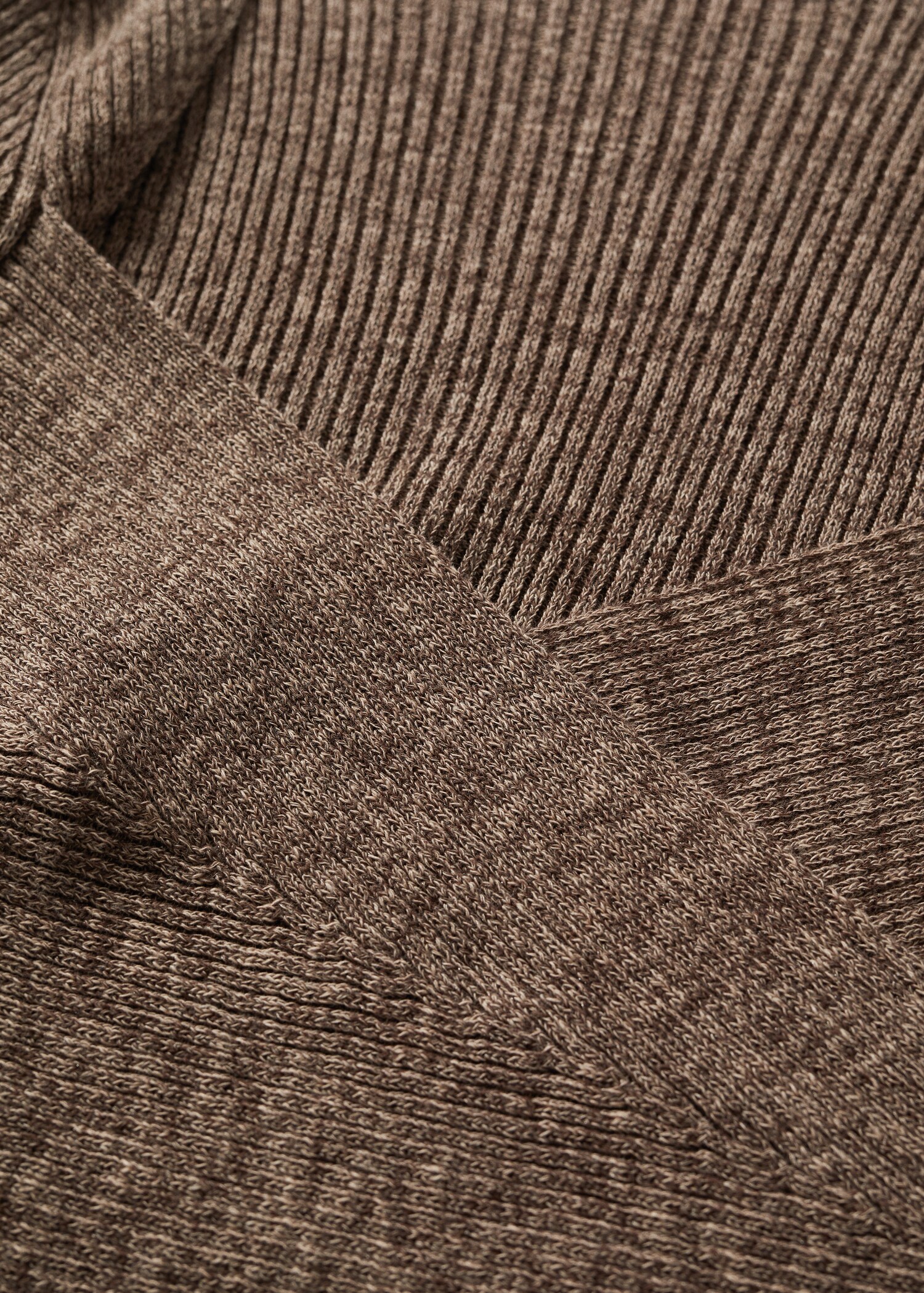 Wrap cable knit cardigan - Details of the article 8