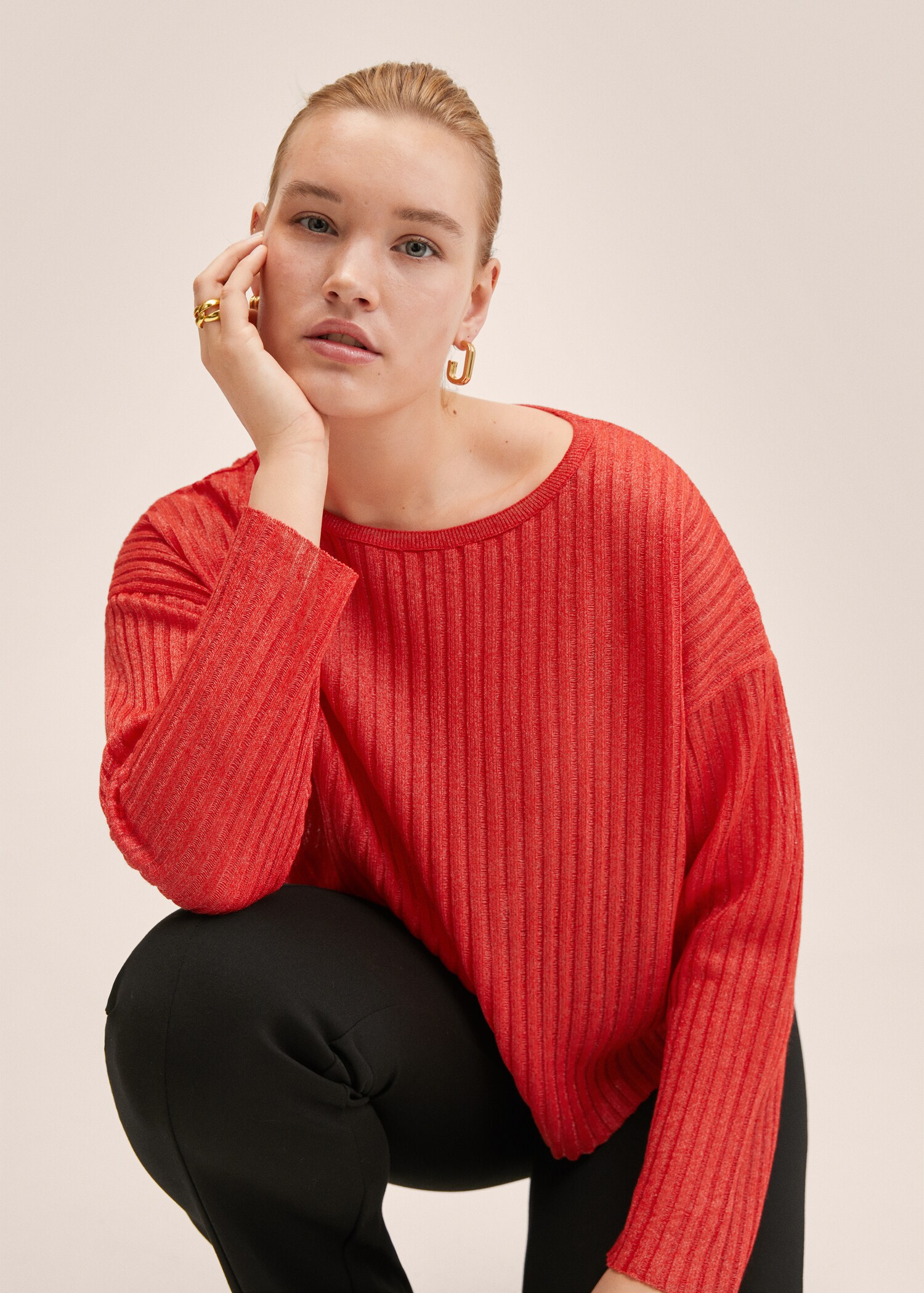 Pull-over maille côtelée - Détail de l'article 5