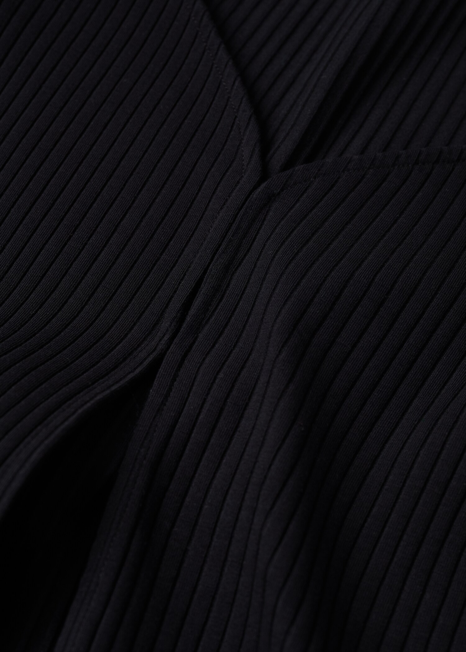 Ribbed knit cardigan - Details of the article 8