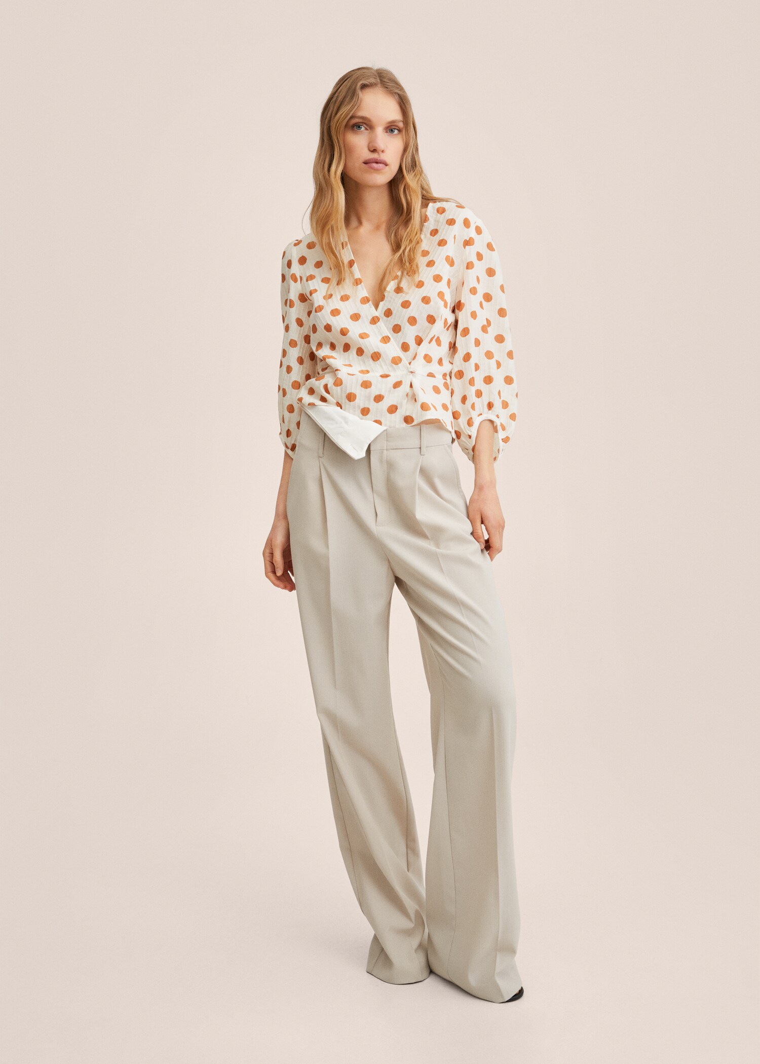 Blusa plisada topos - Detalle del artículo 2