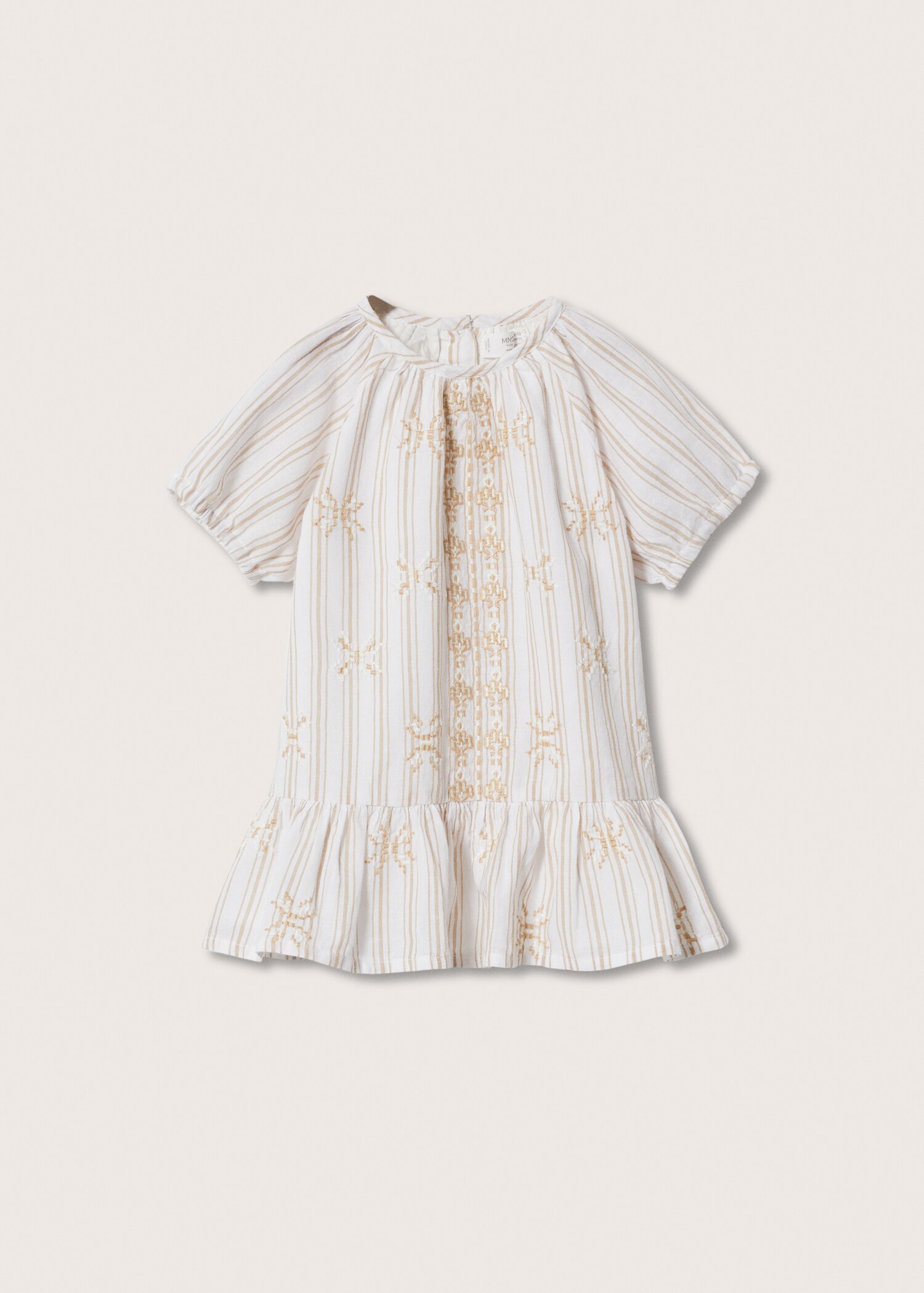 Embroidered cotton dress - Article without model