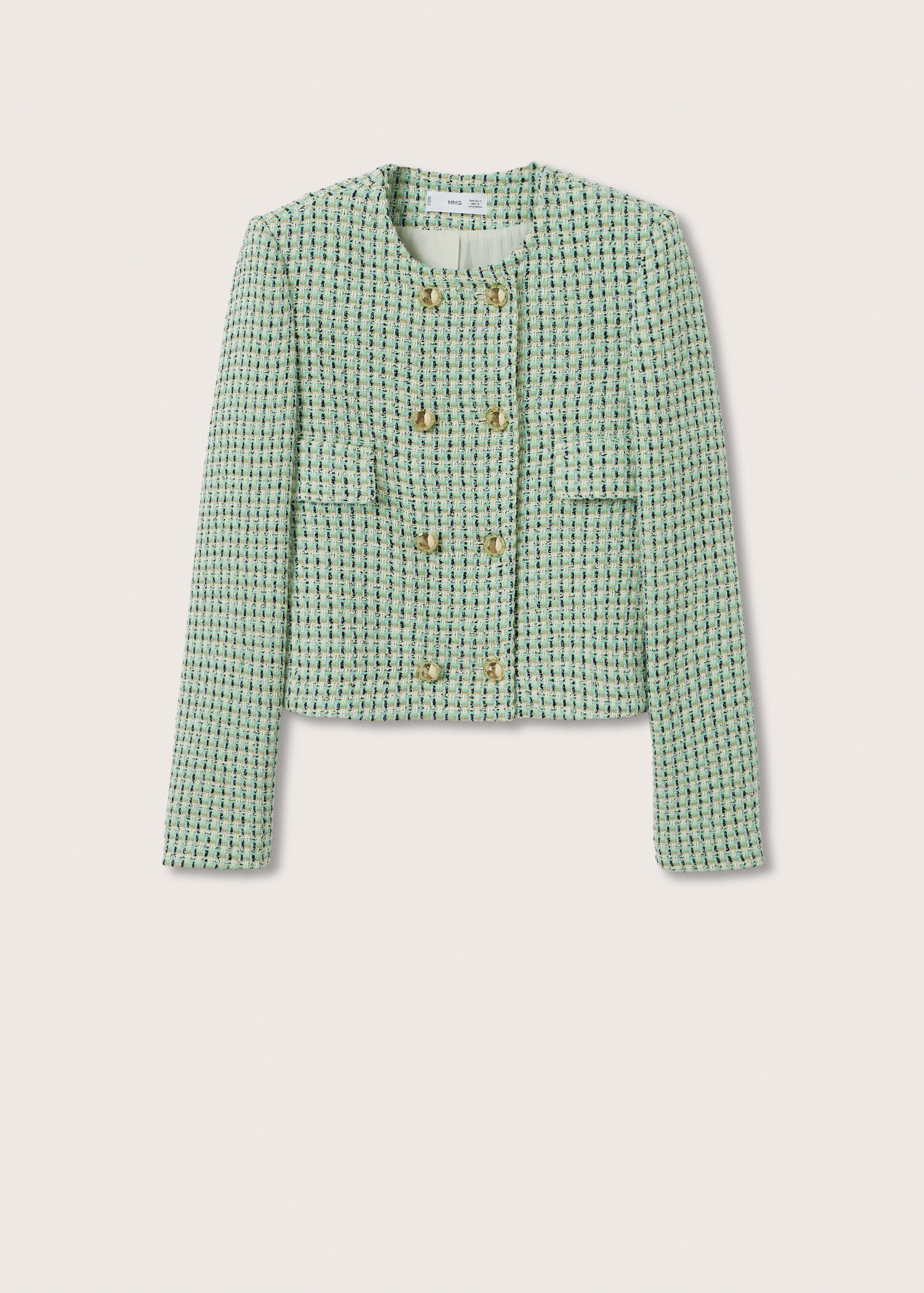 Veste tweed double boutonnage - Article sans modèle