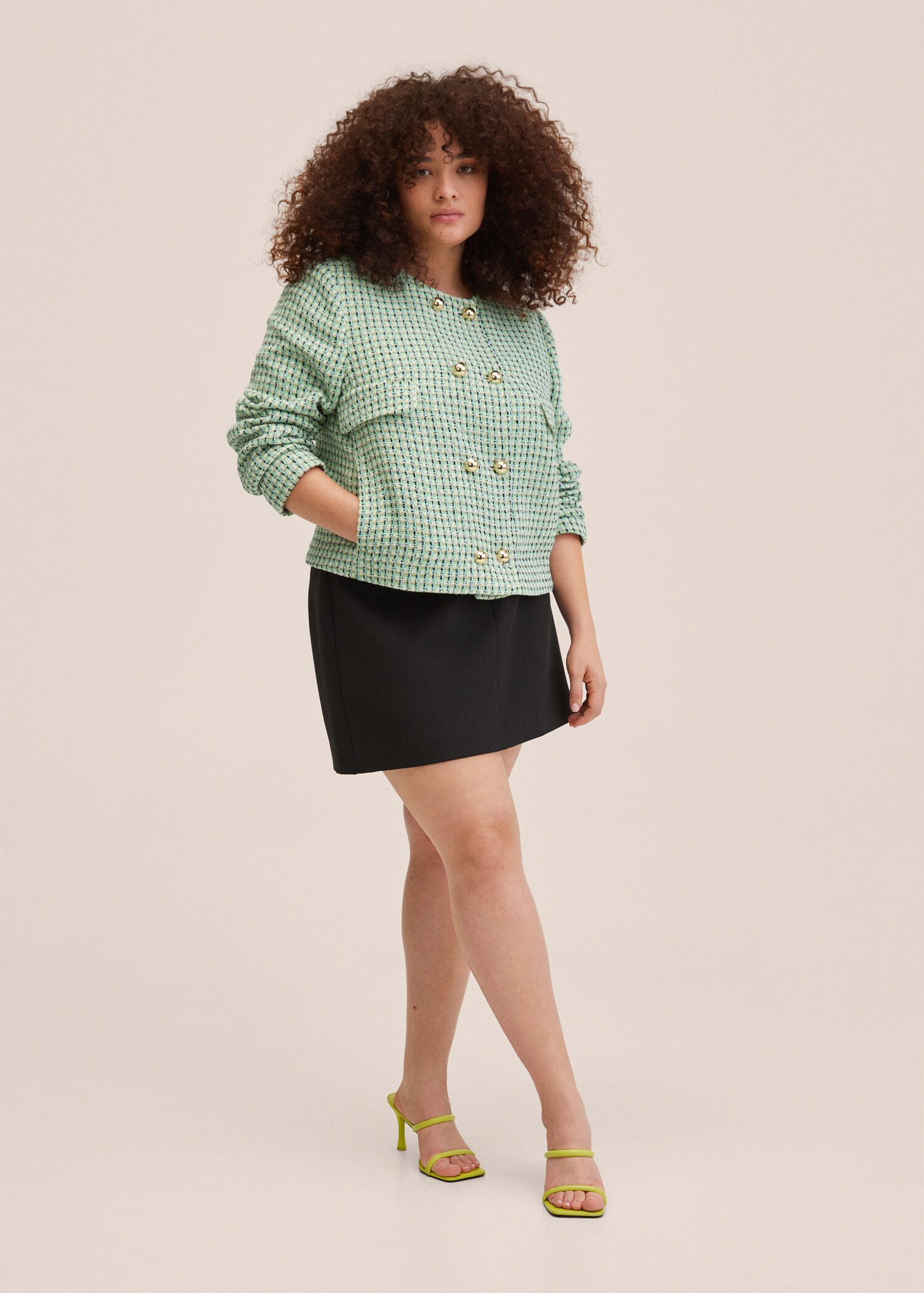 Veste tweed double boutonnage - Détail de l'article 3