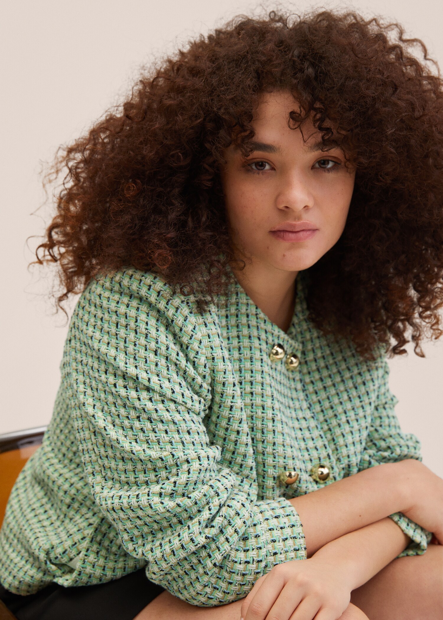 Veste tweed double boutonnage - Détail de l'article 4