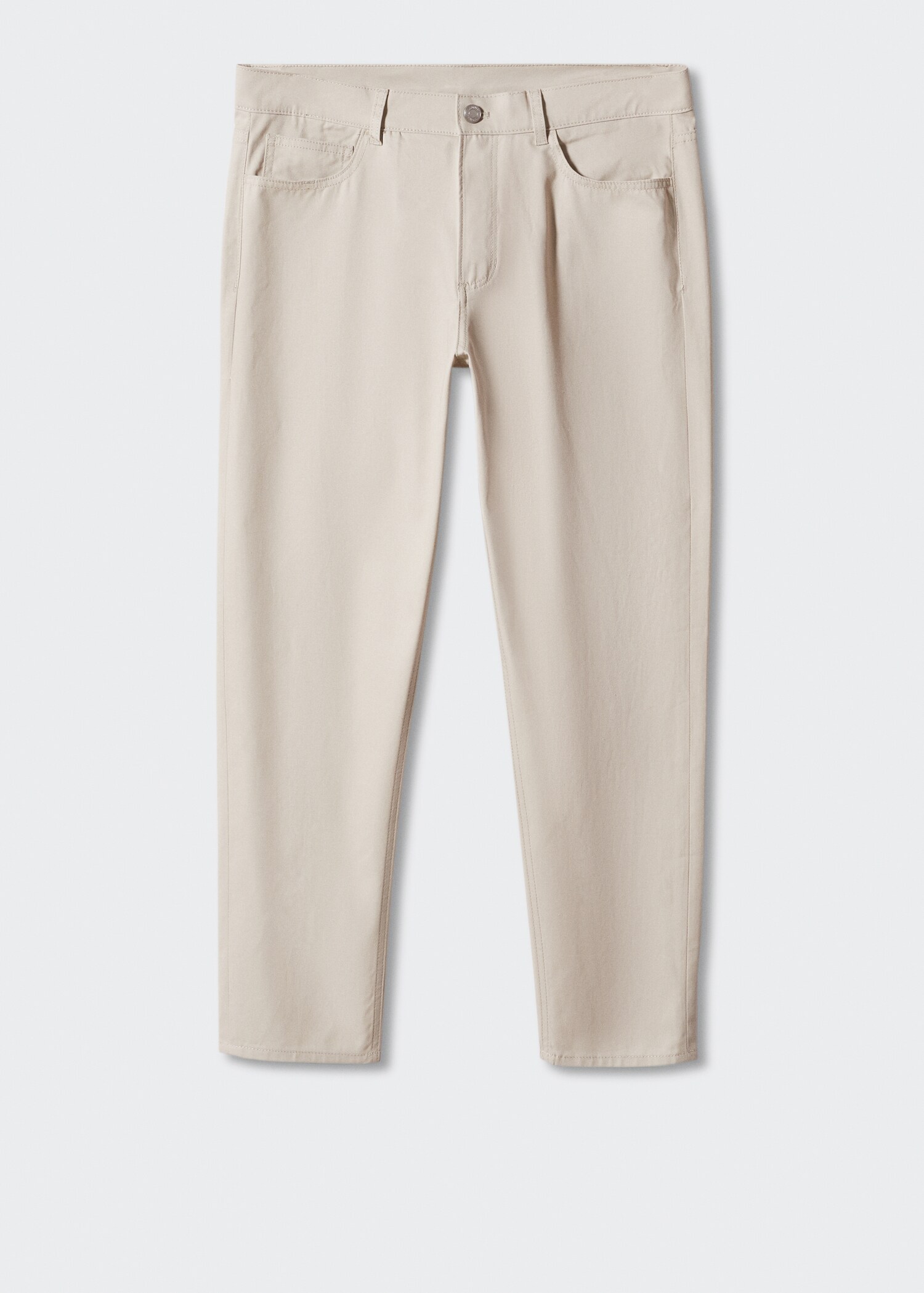 Bomullsbyxa tapered fit - Artikel utan modell