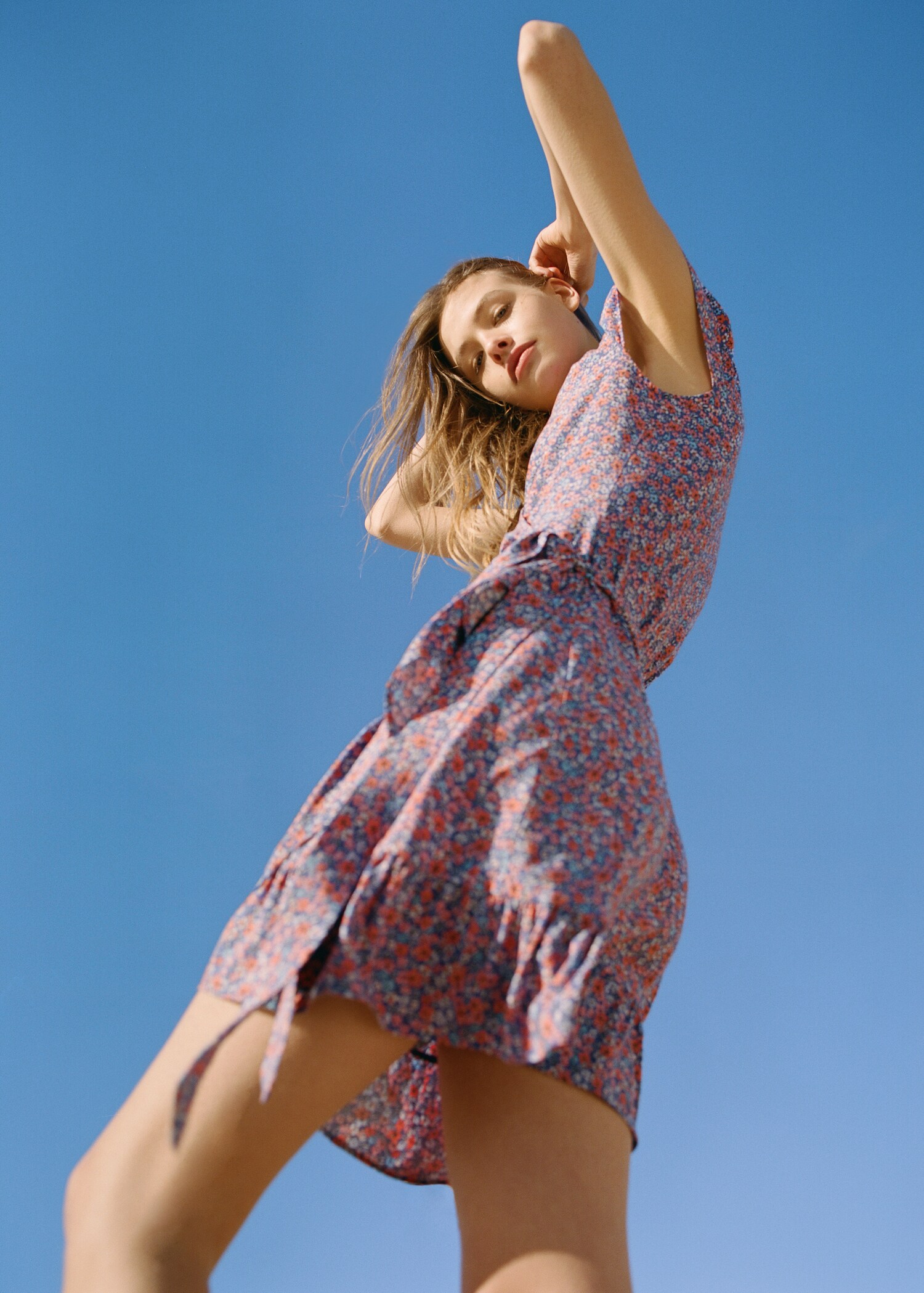 Floral wrap dress - Details of the article 5