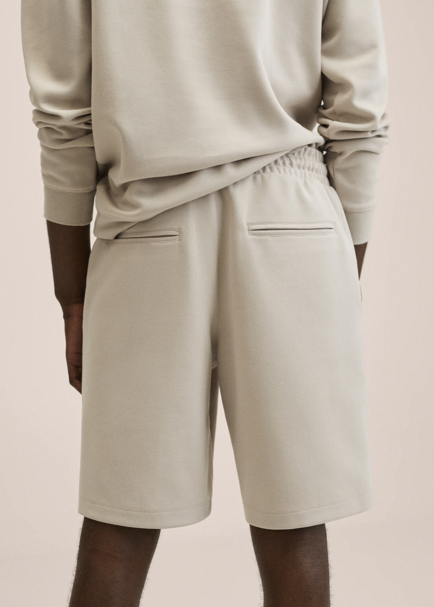 Jogger cotton Bermuda short - Details of the article 2