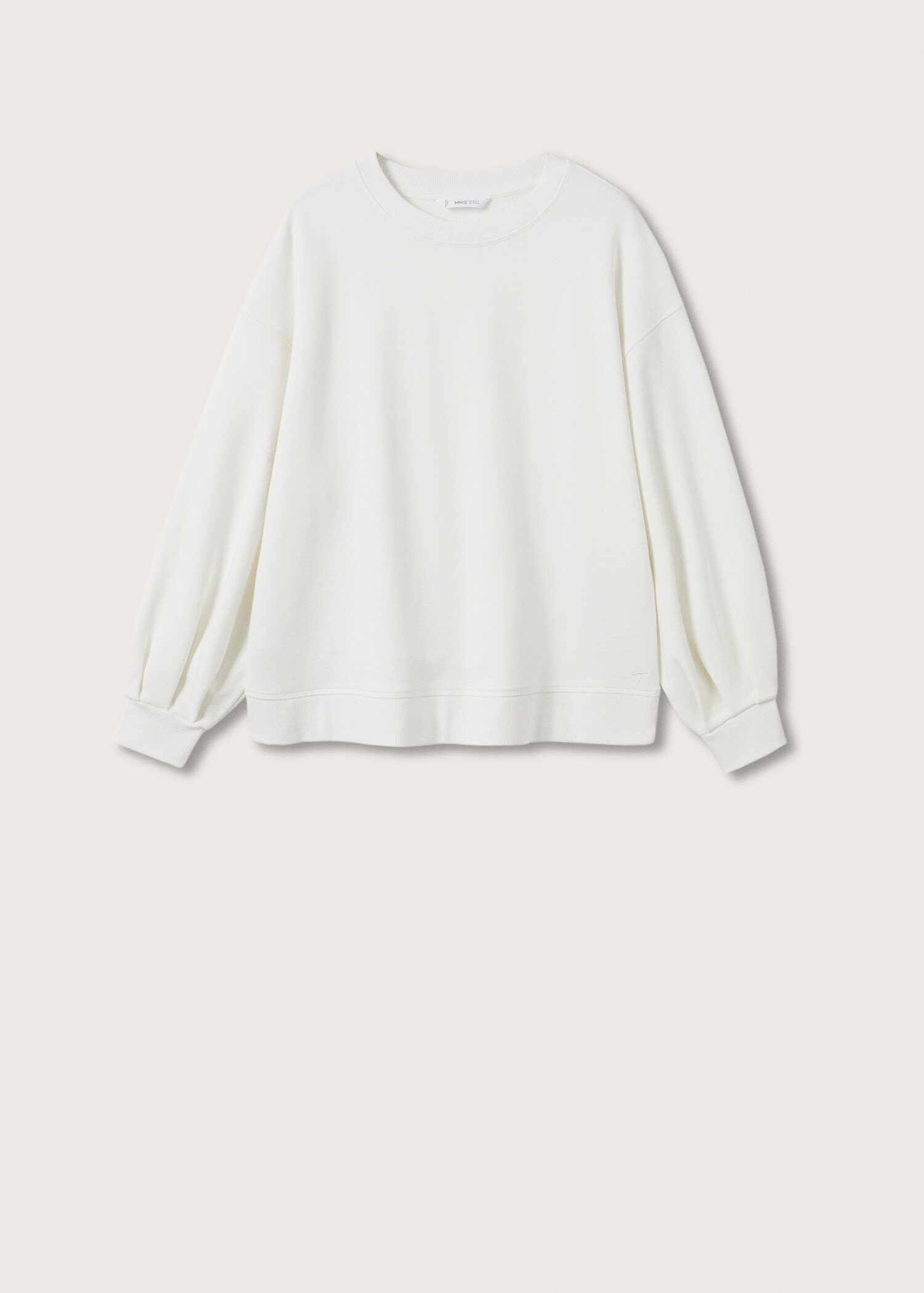 Bawełniana bluza oversize - Artykuł bez modela/modelki