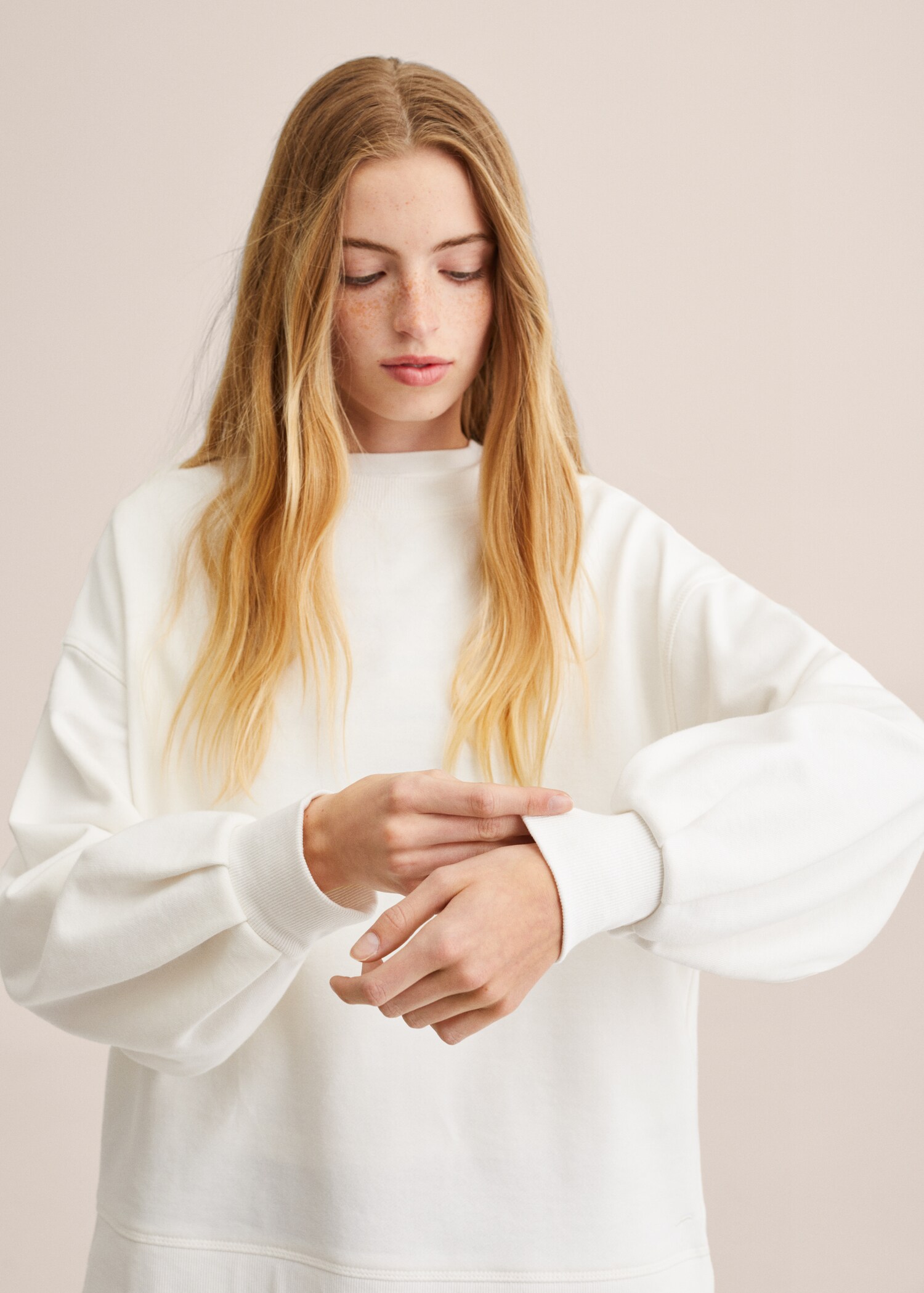 Bawełniana bluza oversize - Szczegóły artykułu 2