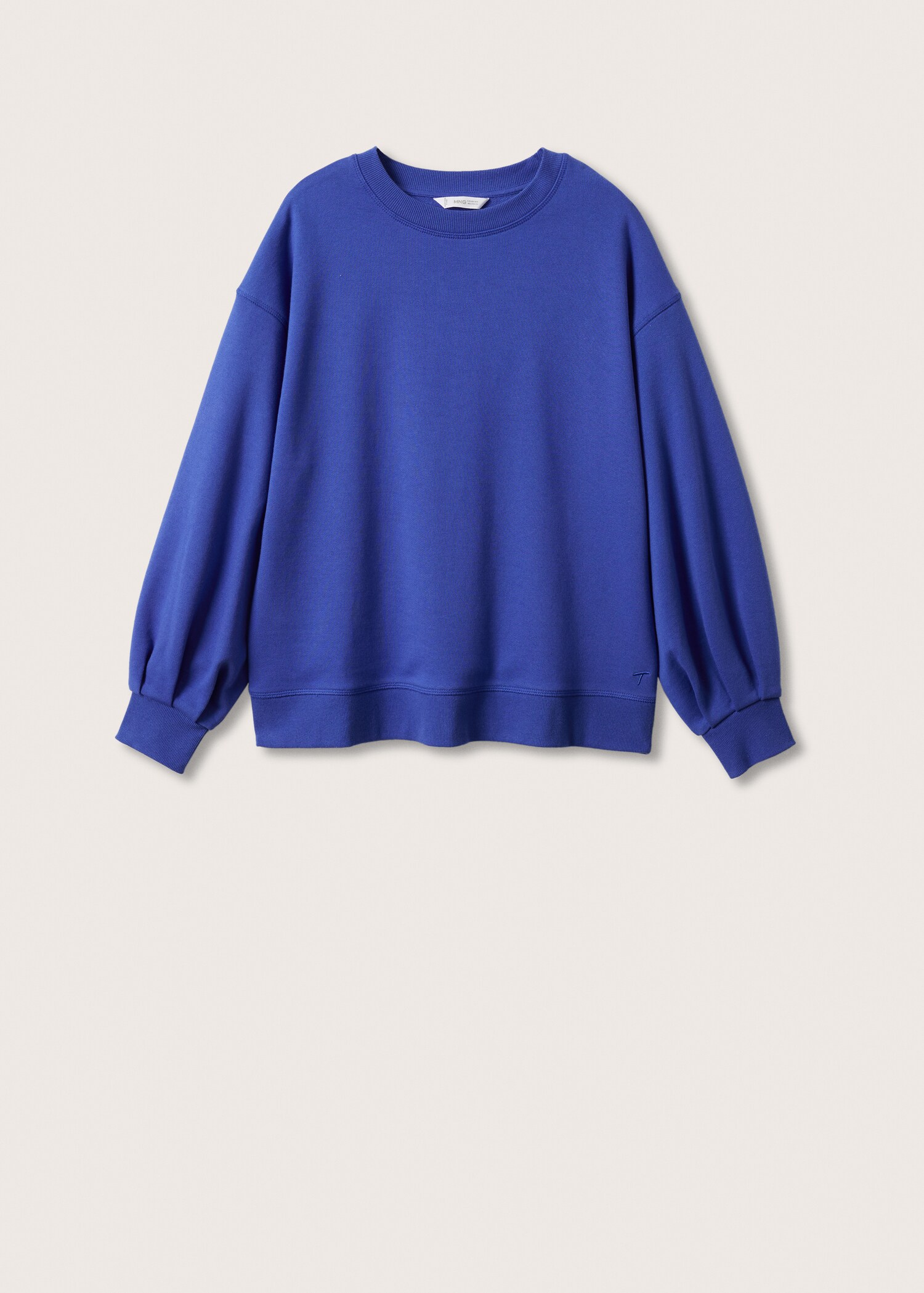 Oversize cotton sweatshirt - Article without model