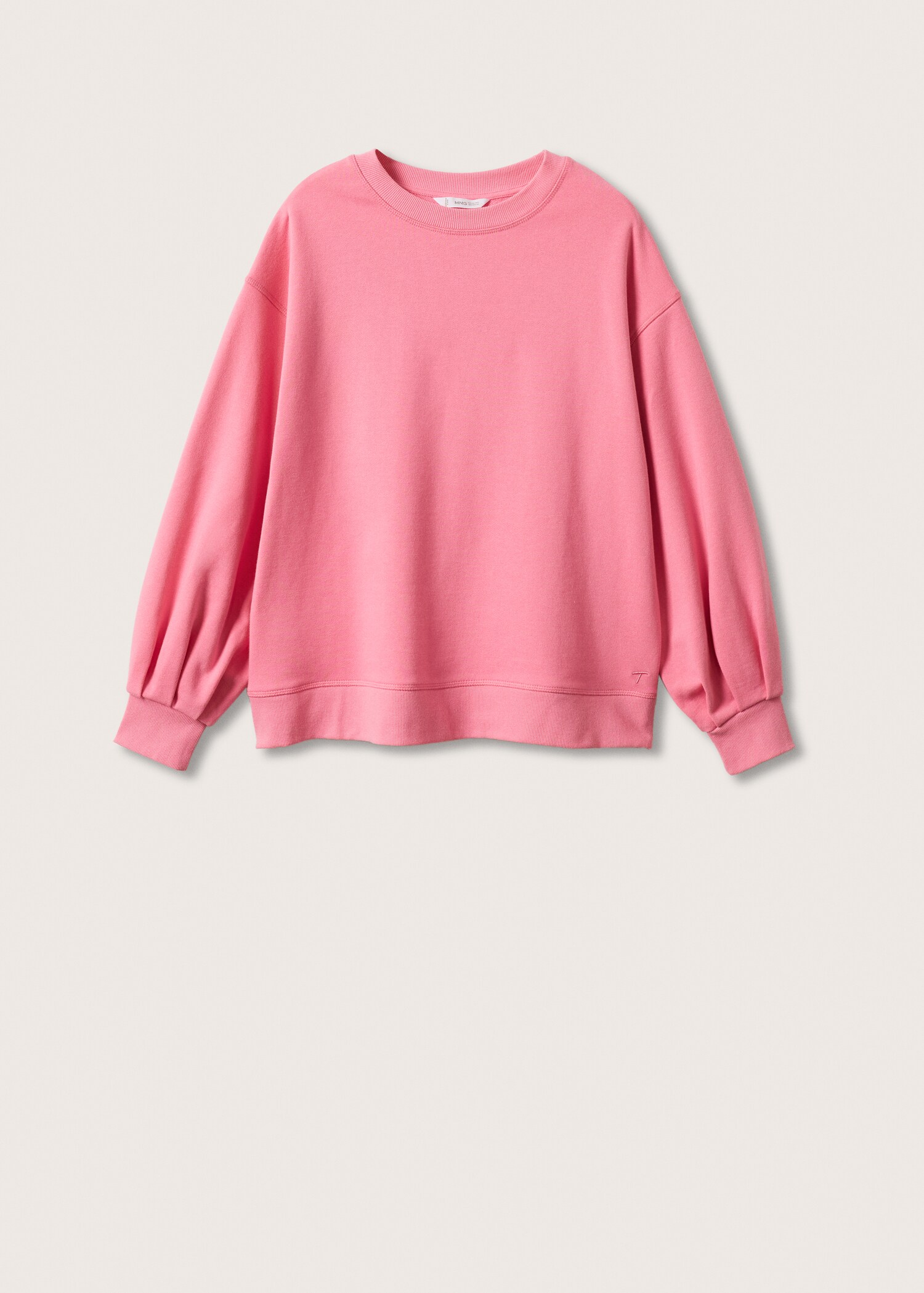 Oversize cotton sweatshirt - Article without model