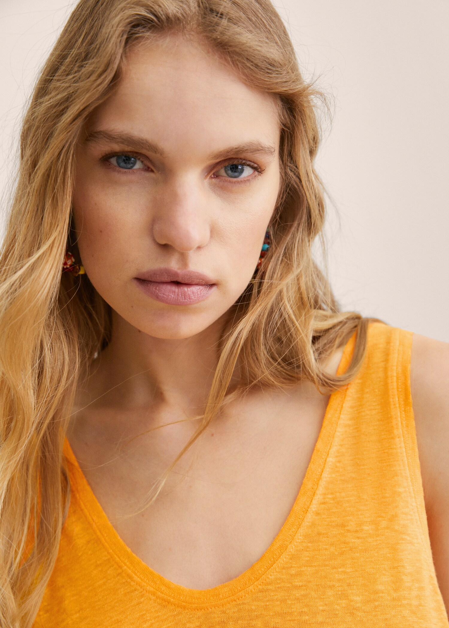 100% linen top - Details of the article 1