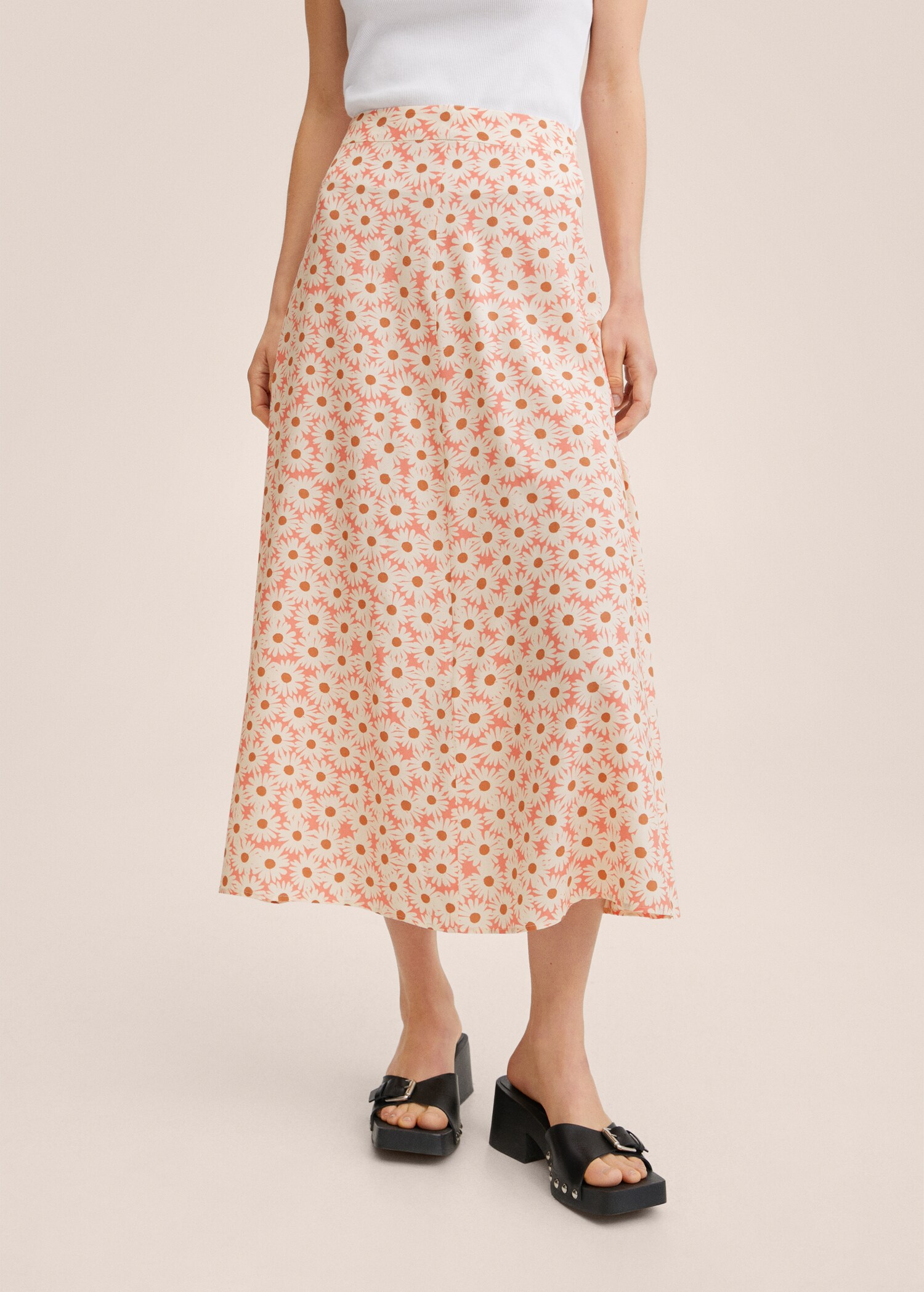 Faldilla estampat fluid - Pla mig