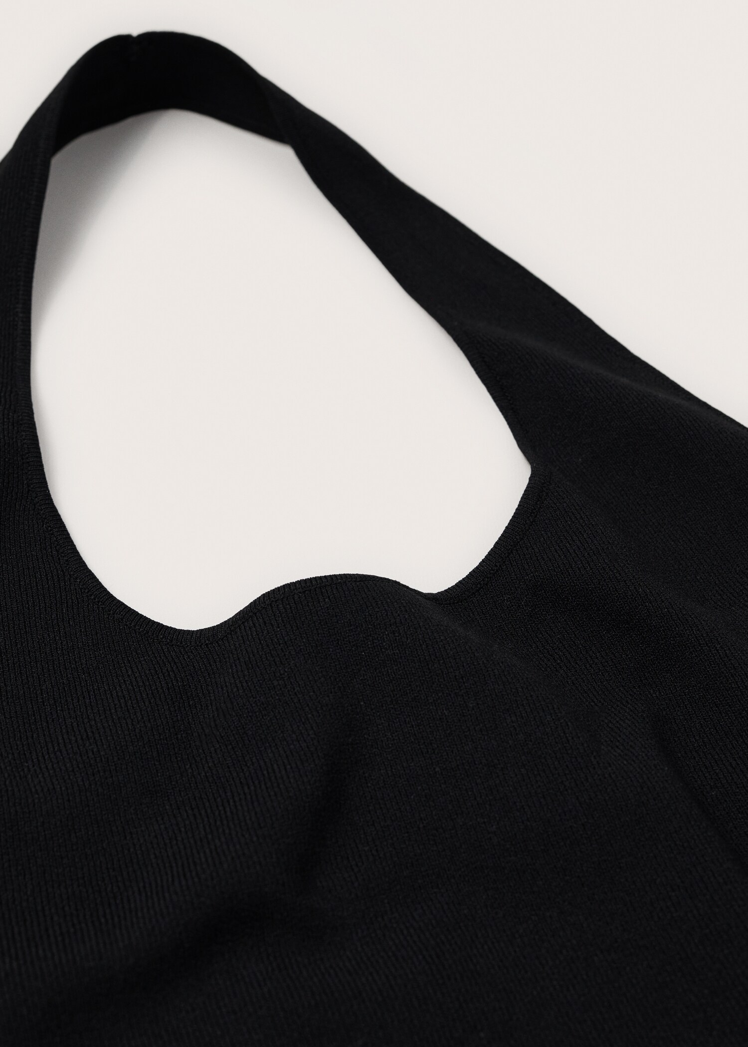 Open back knitted top - Details of the article 8