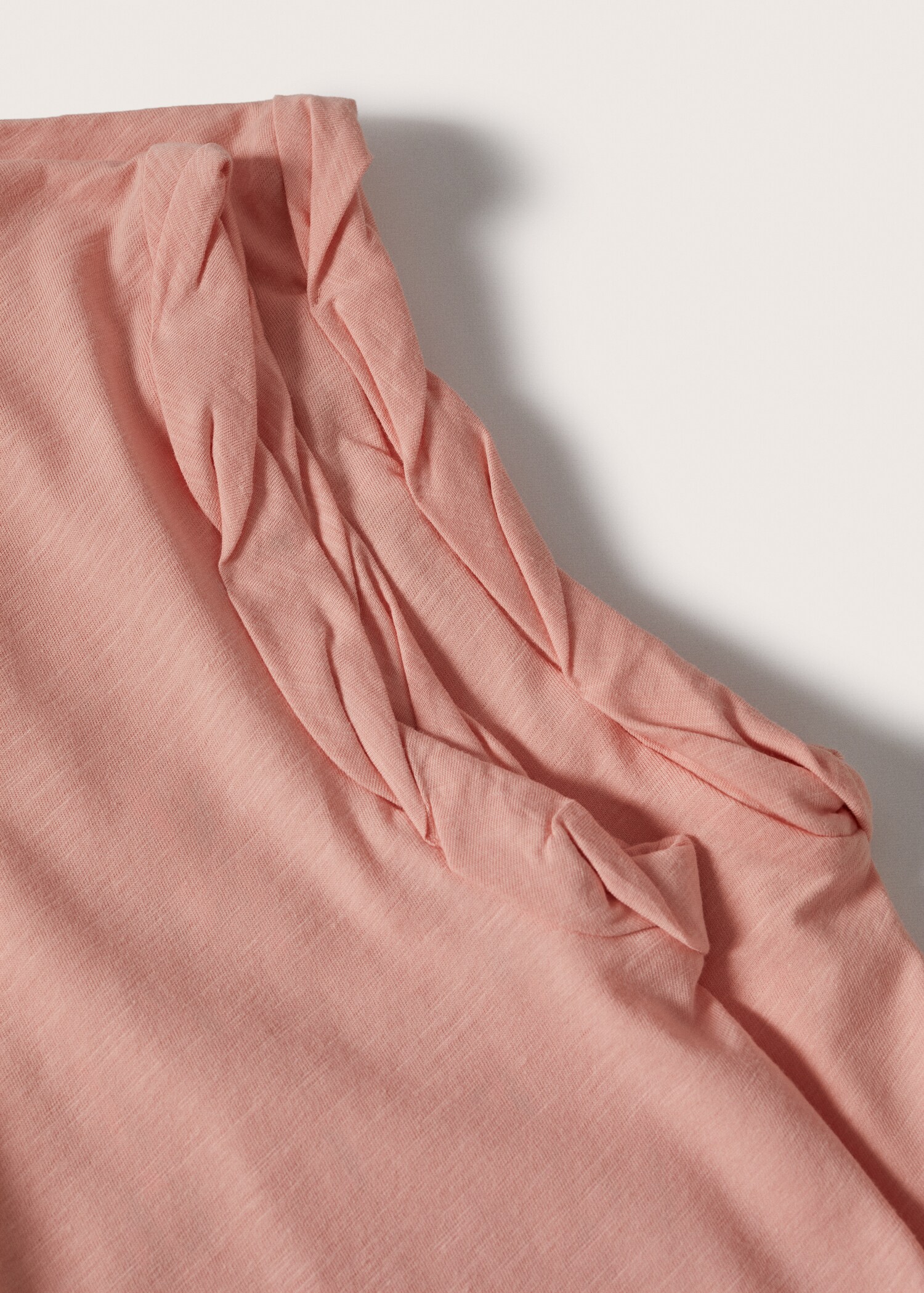 Cotton sleeveless t-shirt - Details of the article 8