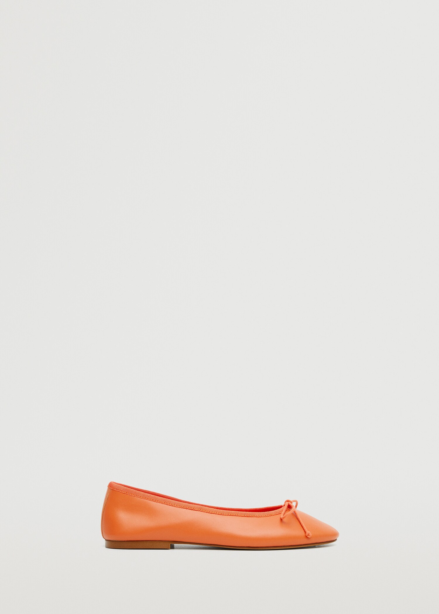 Ballerines cuir nœud - Article sans modèle