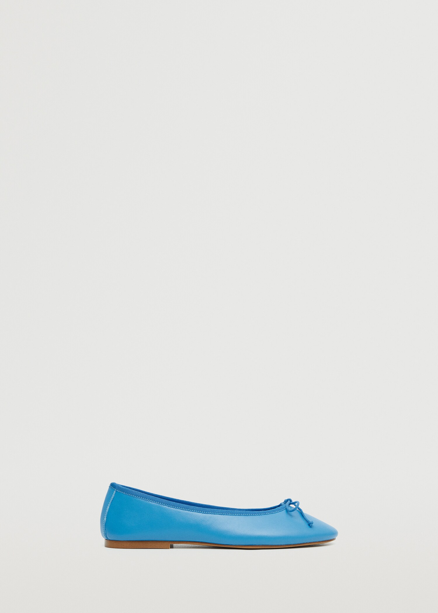 Ballerines cuir nœud - Article sans modèle