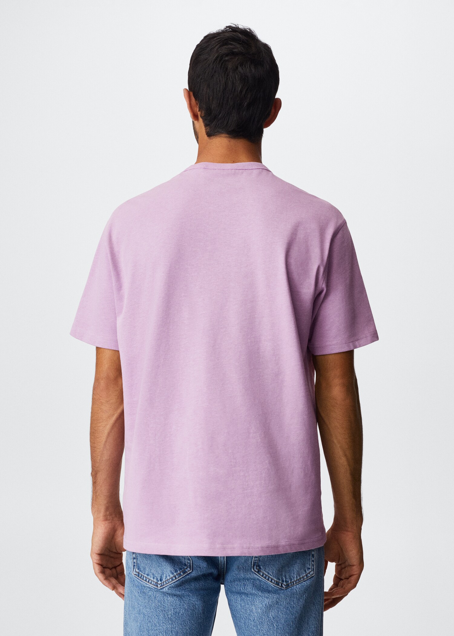 Relaxed fit cotton t-shirt - Reverse of the article