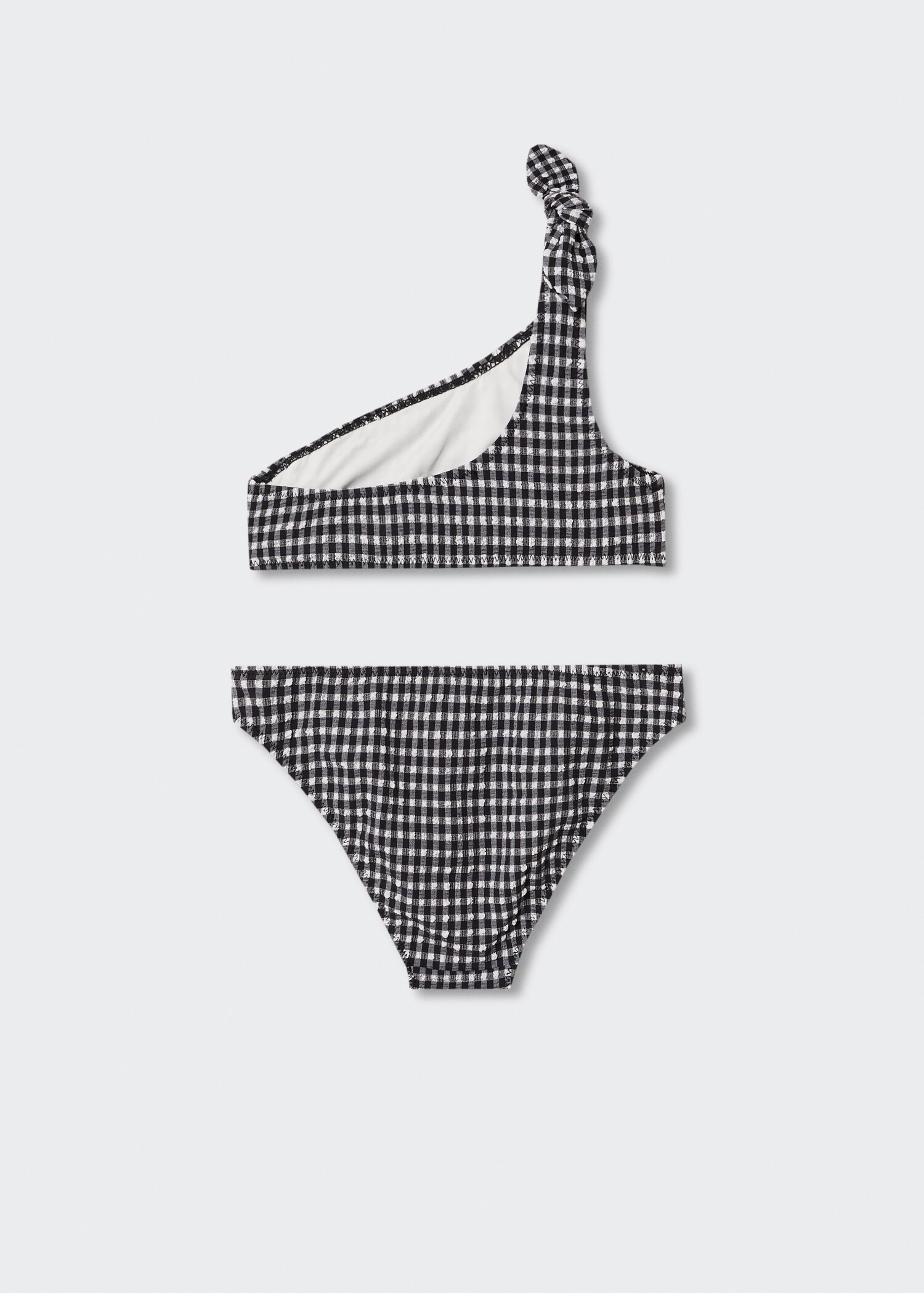 Gingham bikini - Reverse of the article