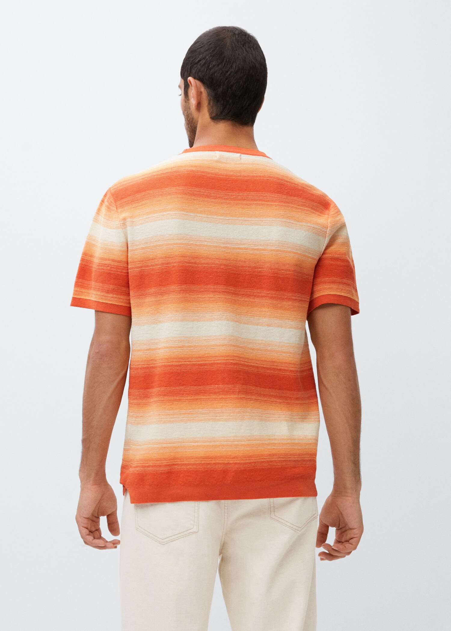 Camiseta punto degradado - Reverso del artículo
