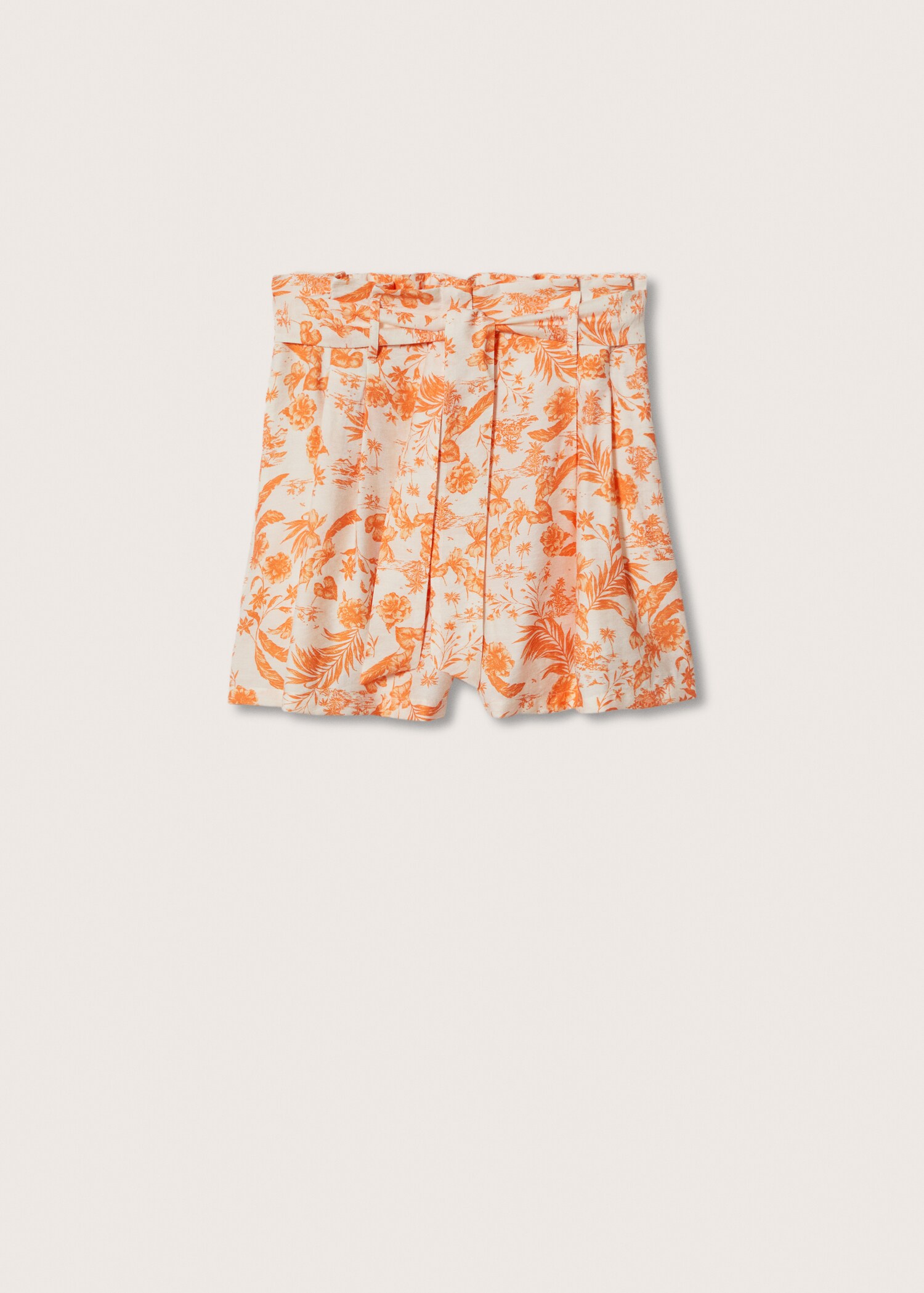 Paperbag printed shorts - Article without model
