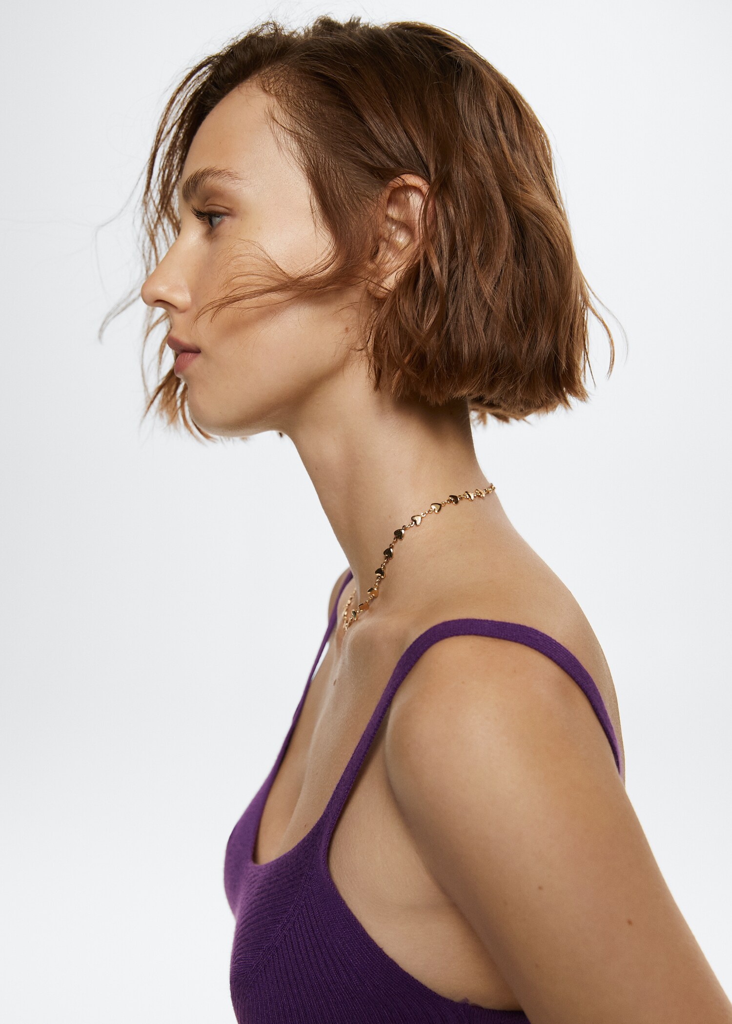 Strick-Top mit Rippstruktur - Detail des Artikels 1