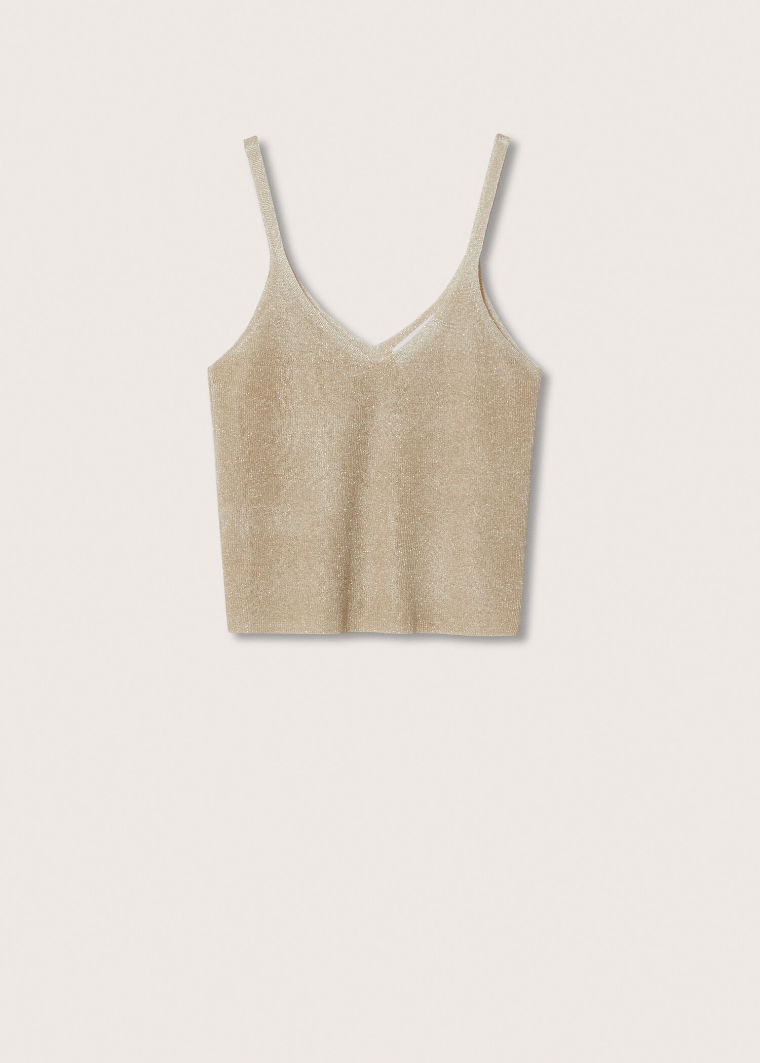 Lurex knitted top - Article without model