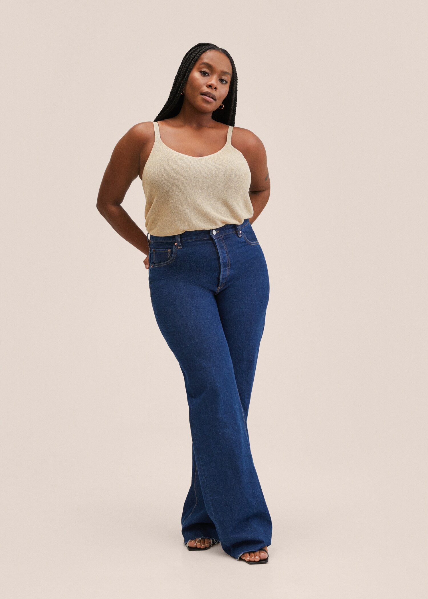 Lurex knitted top - Details of the article 3