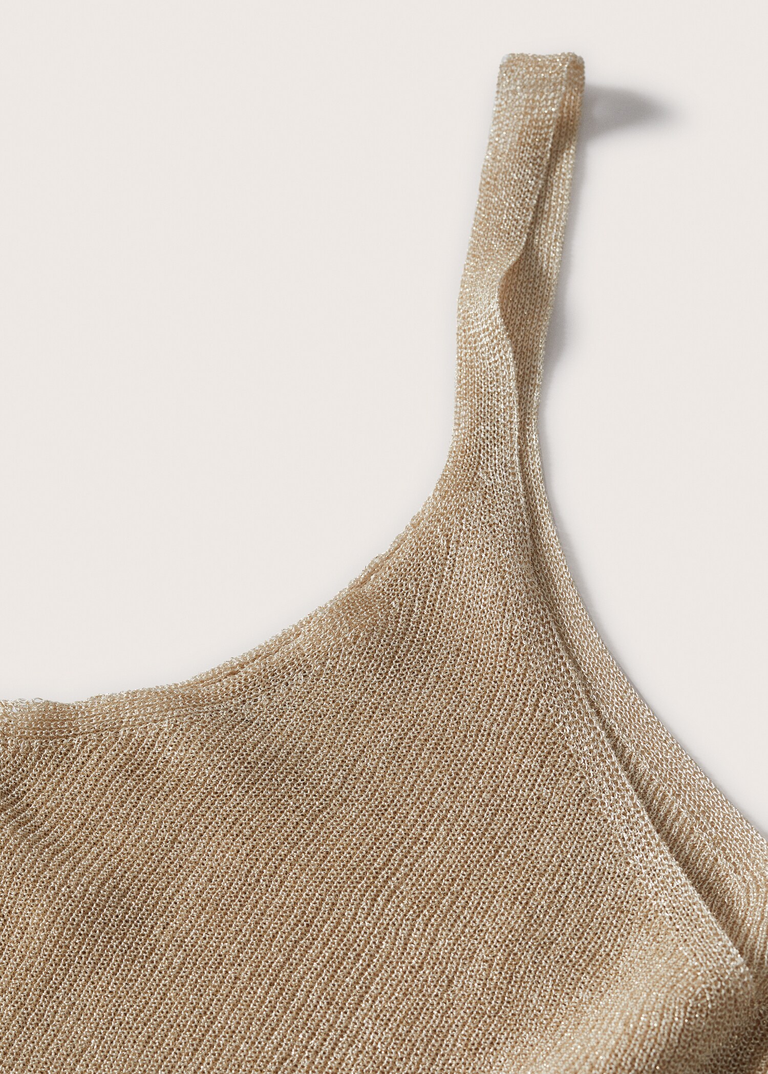 Lurex knitted top - Details of the article 8