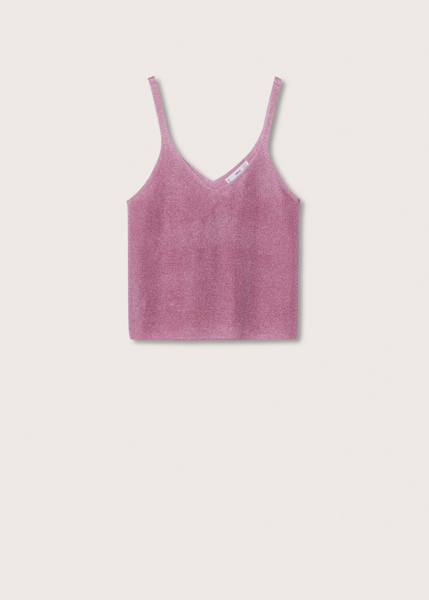 Lurex knitted top - Article without model