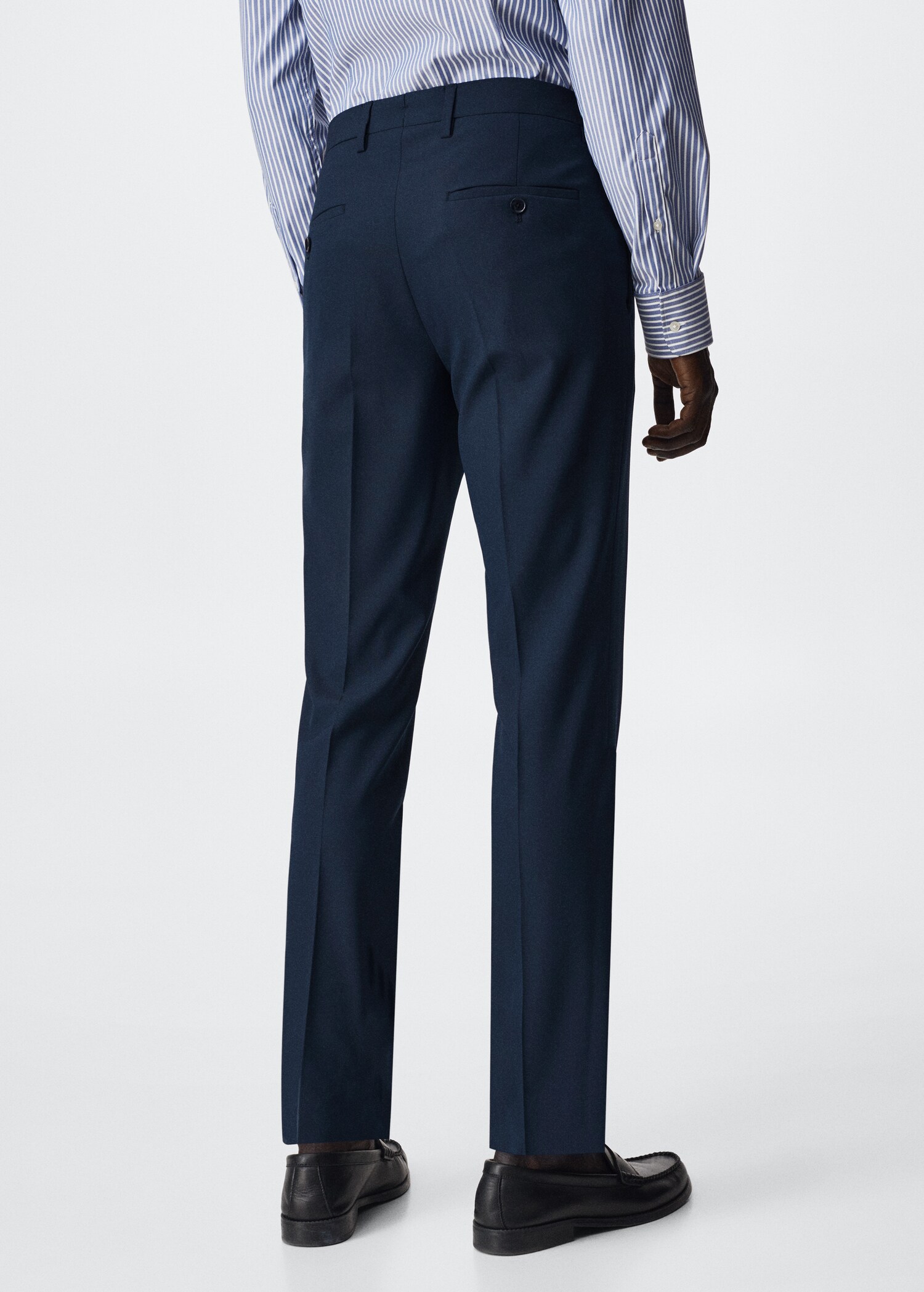 Super Slim Fit-Anzughose - Rückseite des Artikels