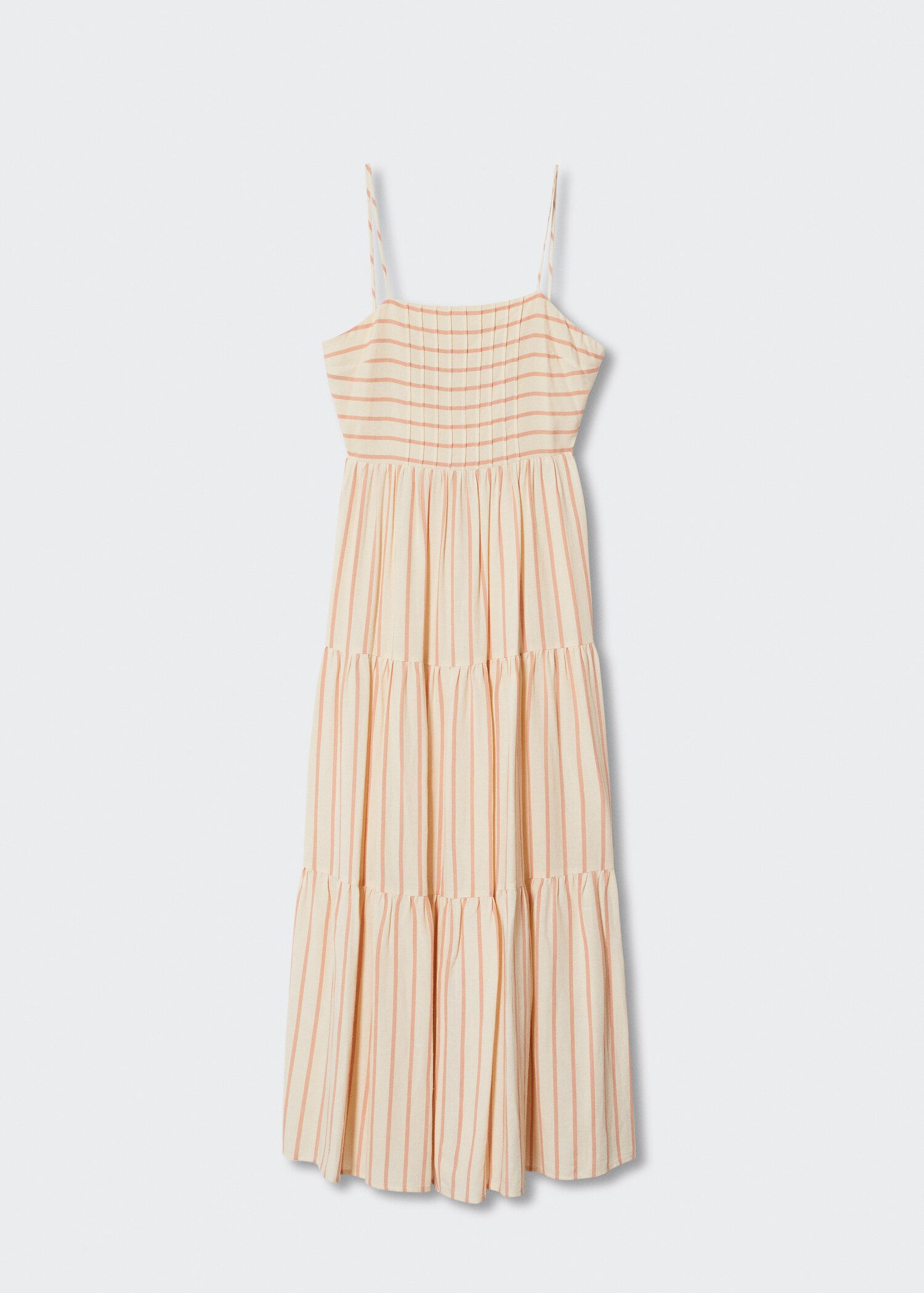 Flowy striped dress - Article without model