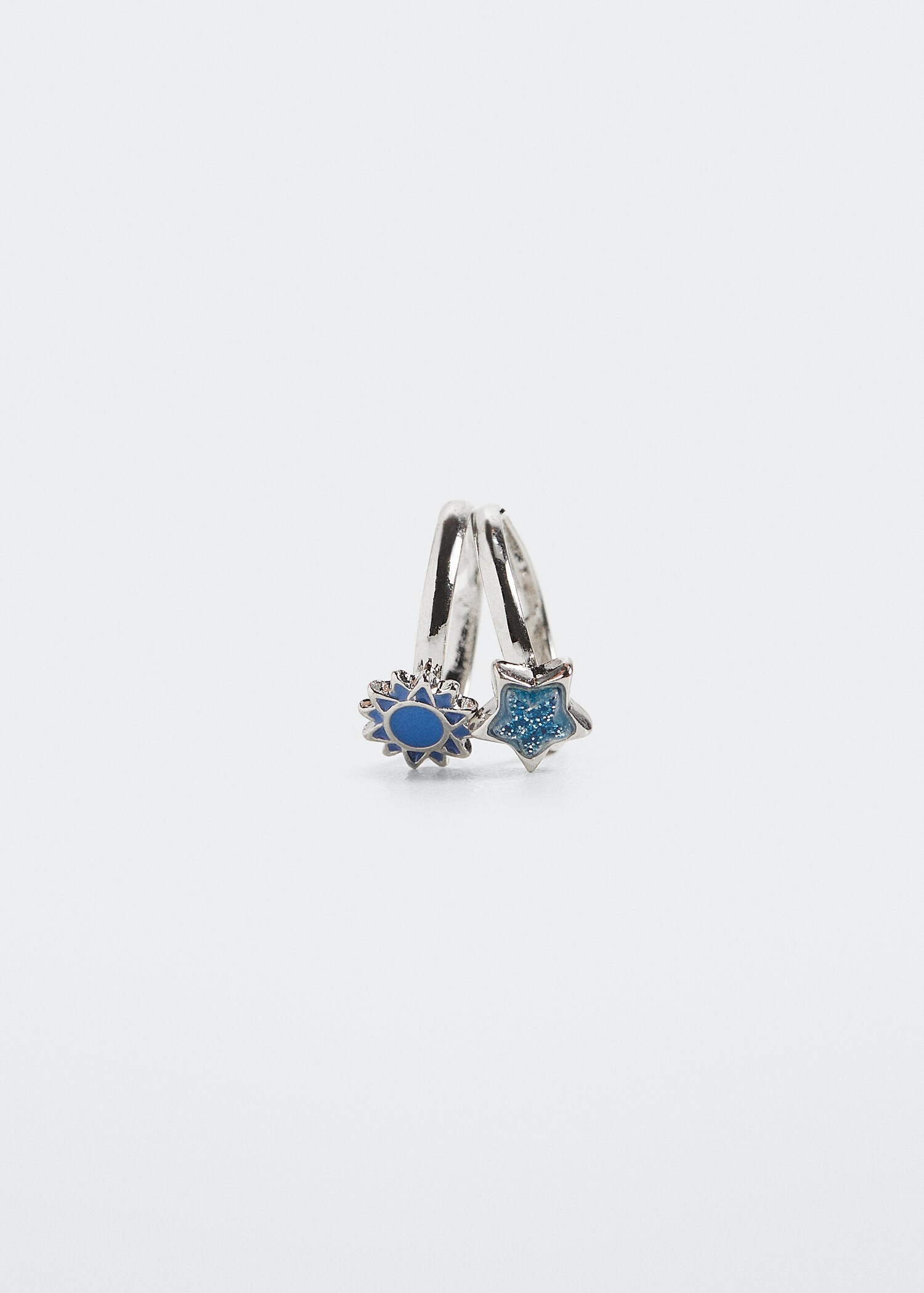 Pack 2 anillos combinados - Plano medio