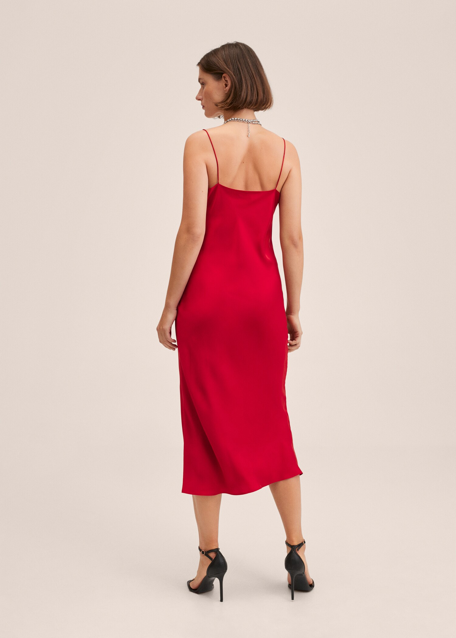 Vestido lencero 100% seda - Reverso del artículo