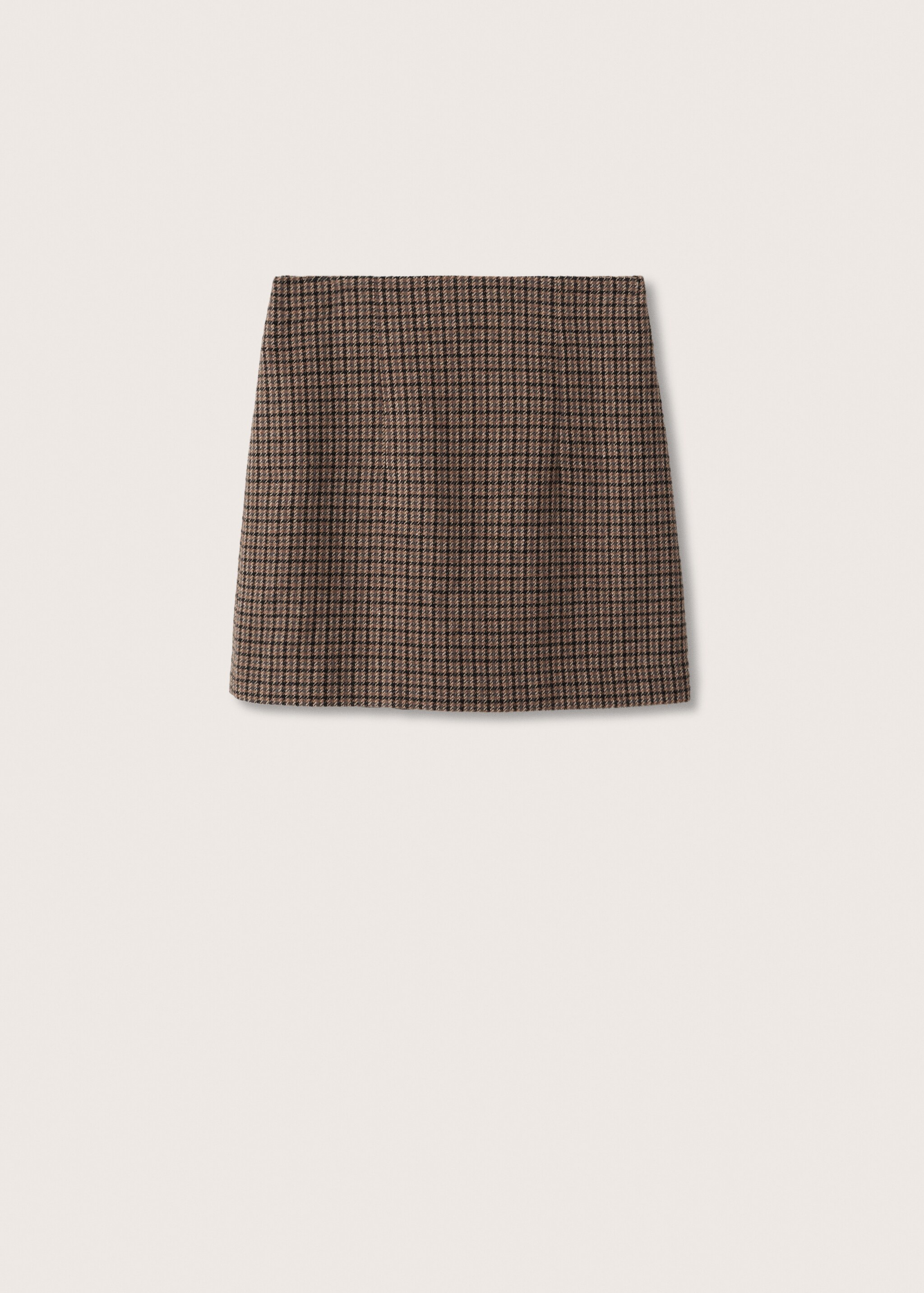 Houndstooth miniskirt - Article without model