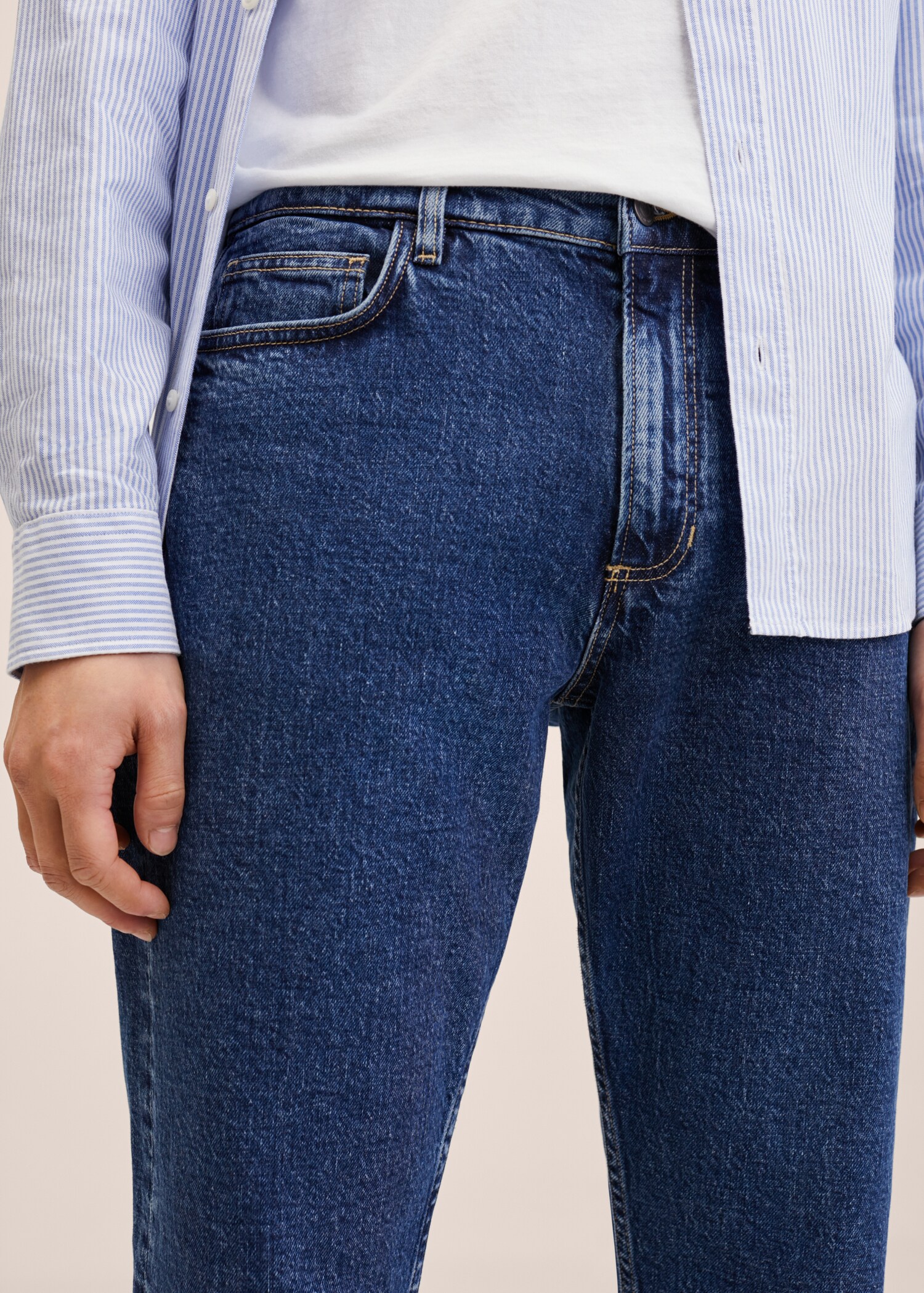 Ben tapered cropped jeans - Details of the article 1