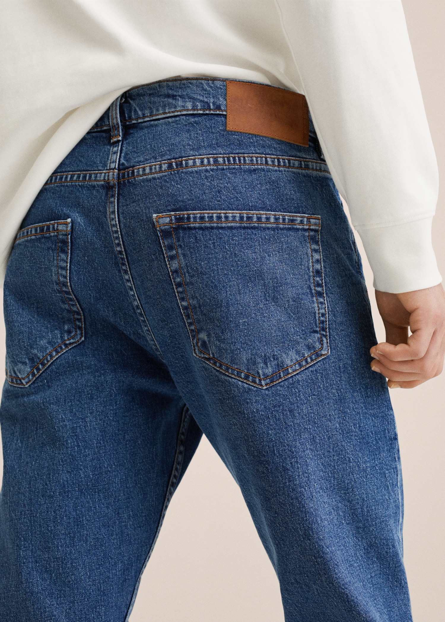 Ben tapered cropped jeans - Details of the article 3