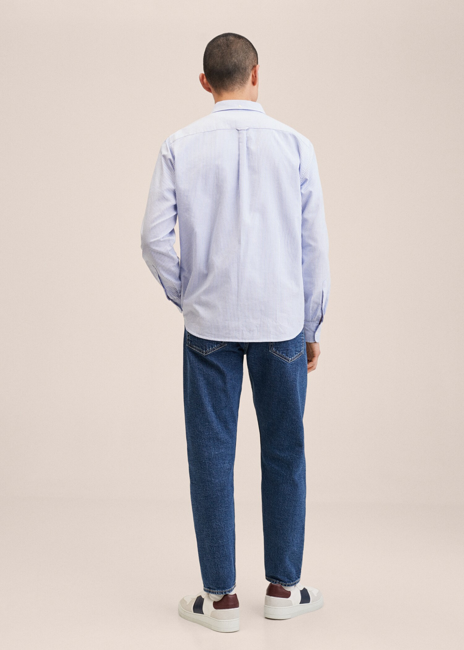 Ben tapered cropped jeans - Reverse of the article
