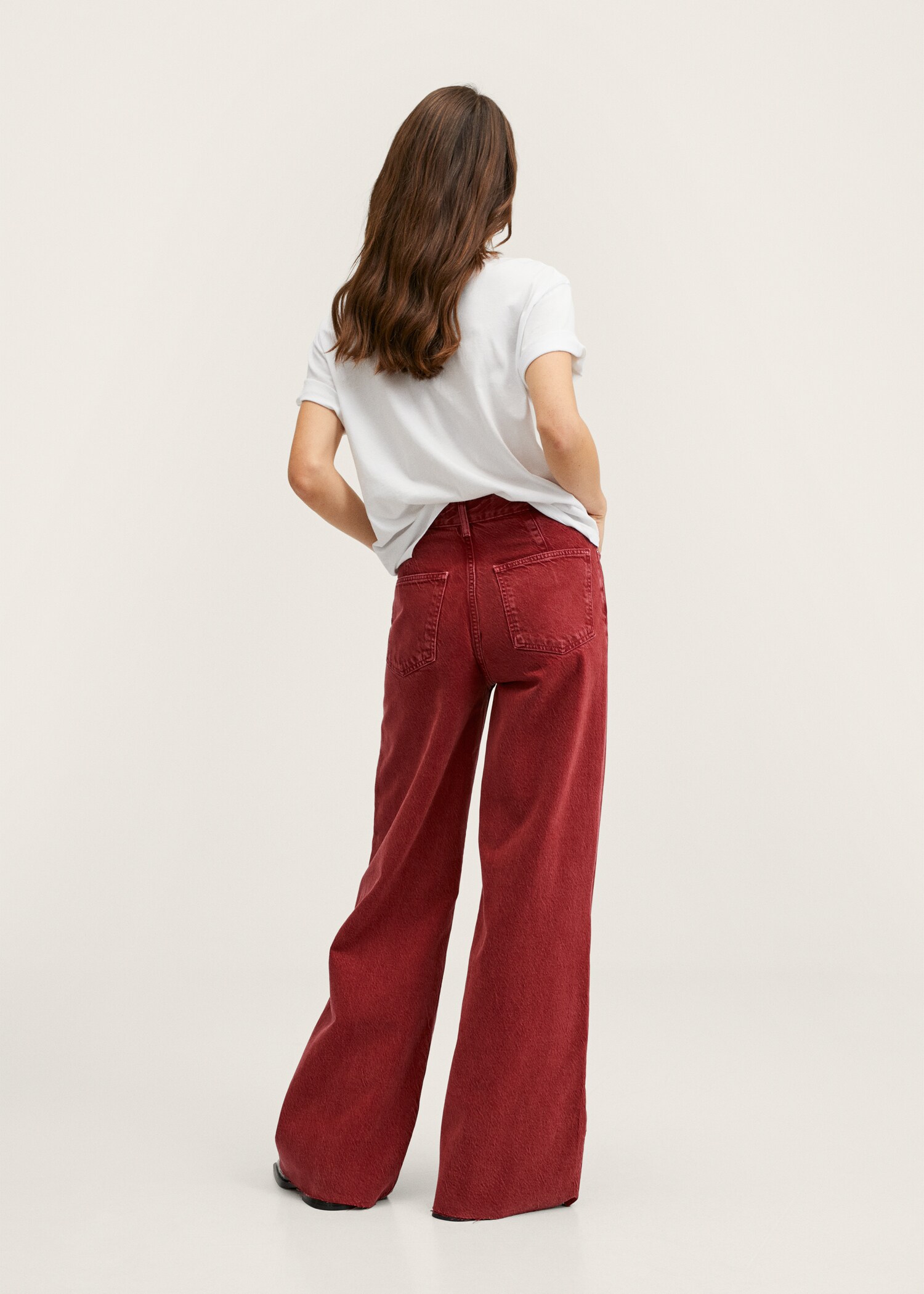 Jean wideleg taille haute - Verso de l’article