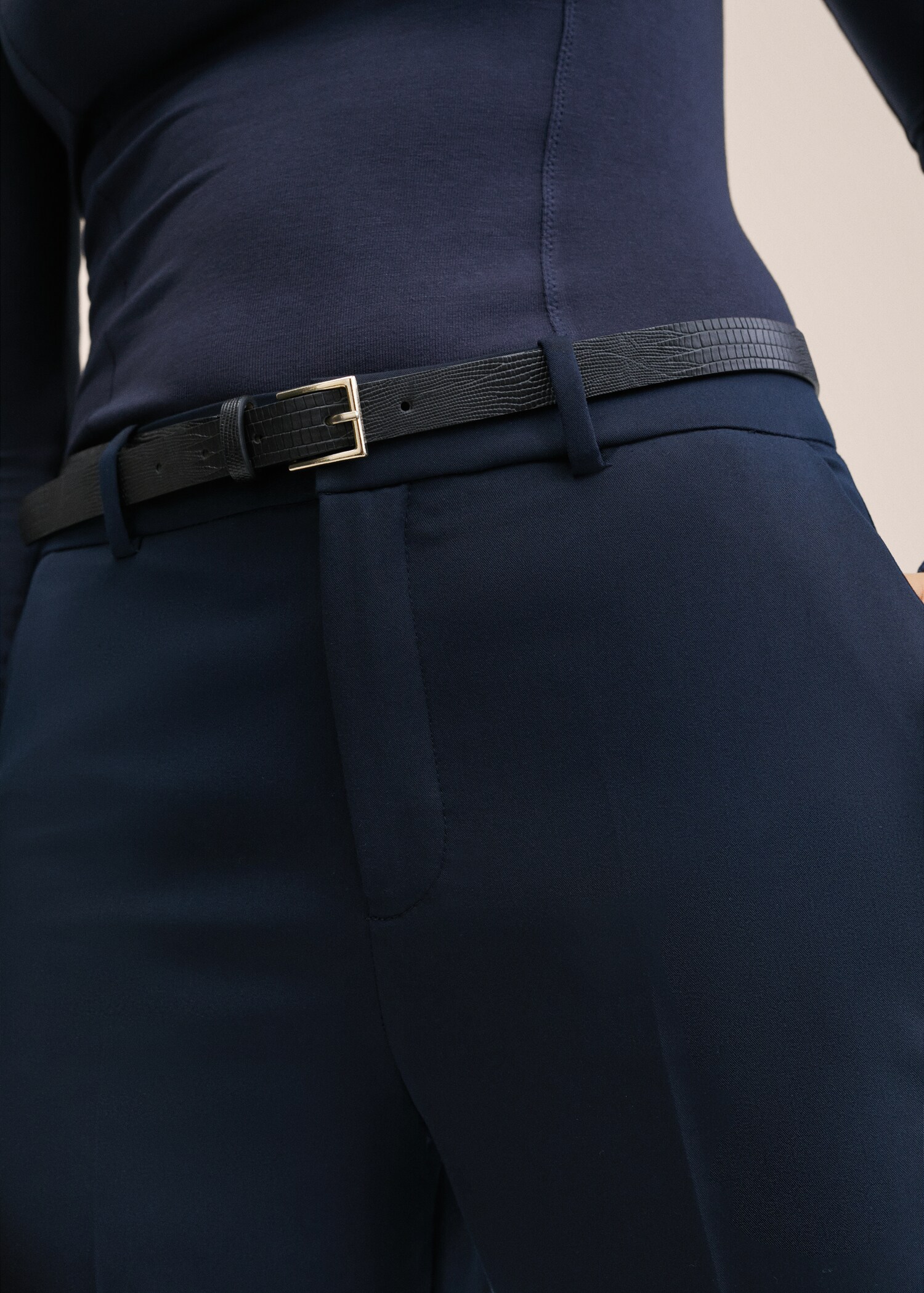 Belt suit pants - Details of the article 1