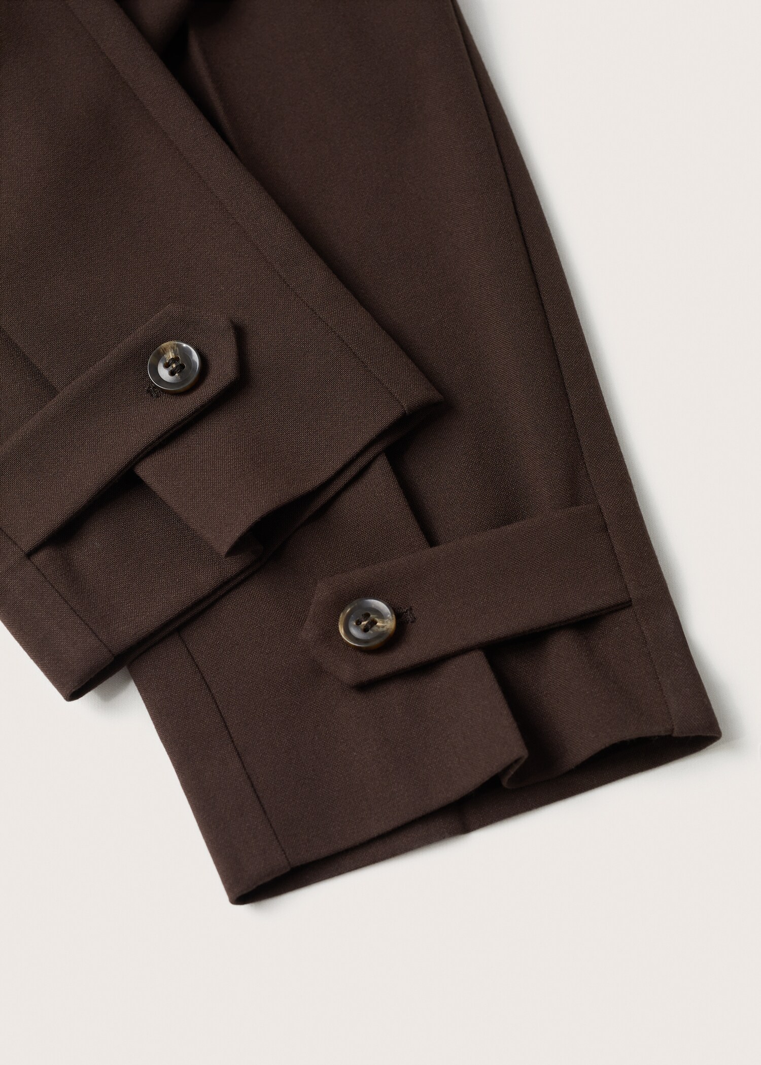 Kalhoty slouchy s páskem - Detail zboží 8
