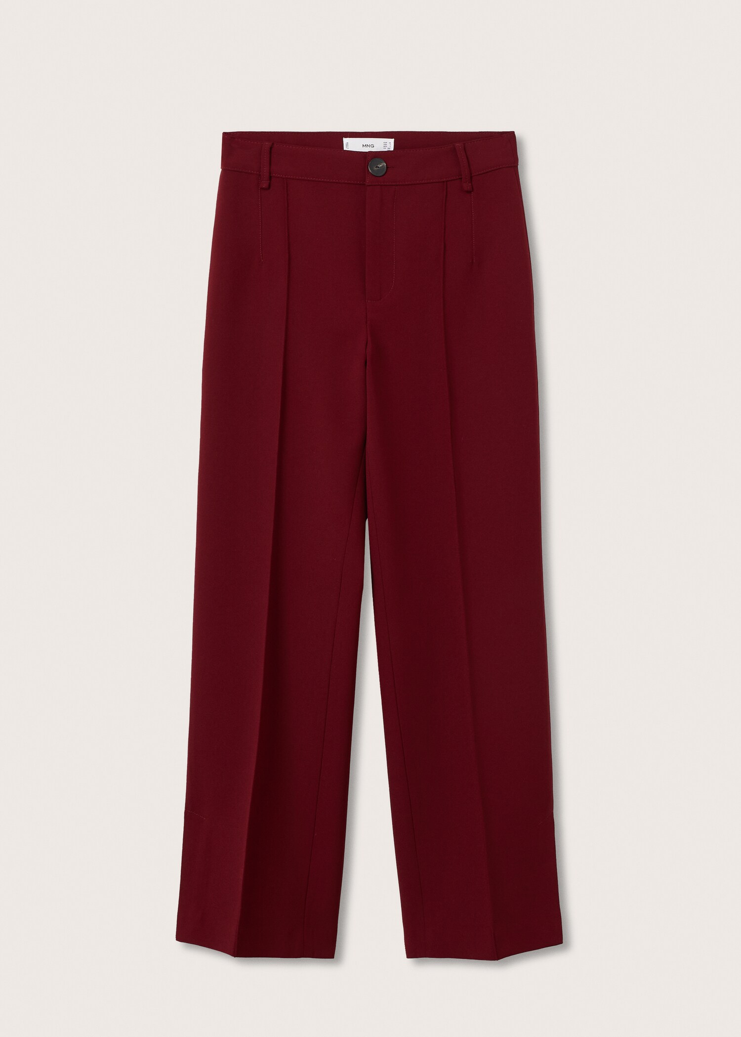 Straight trousers with openings - Article without model
