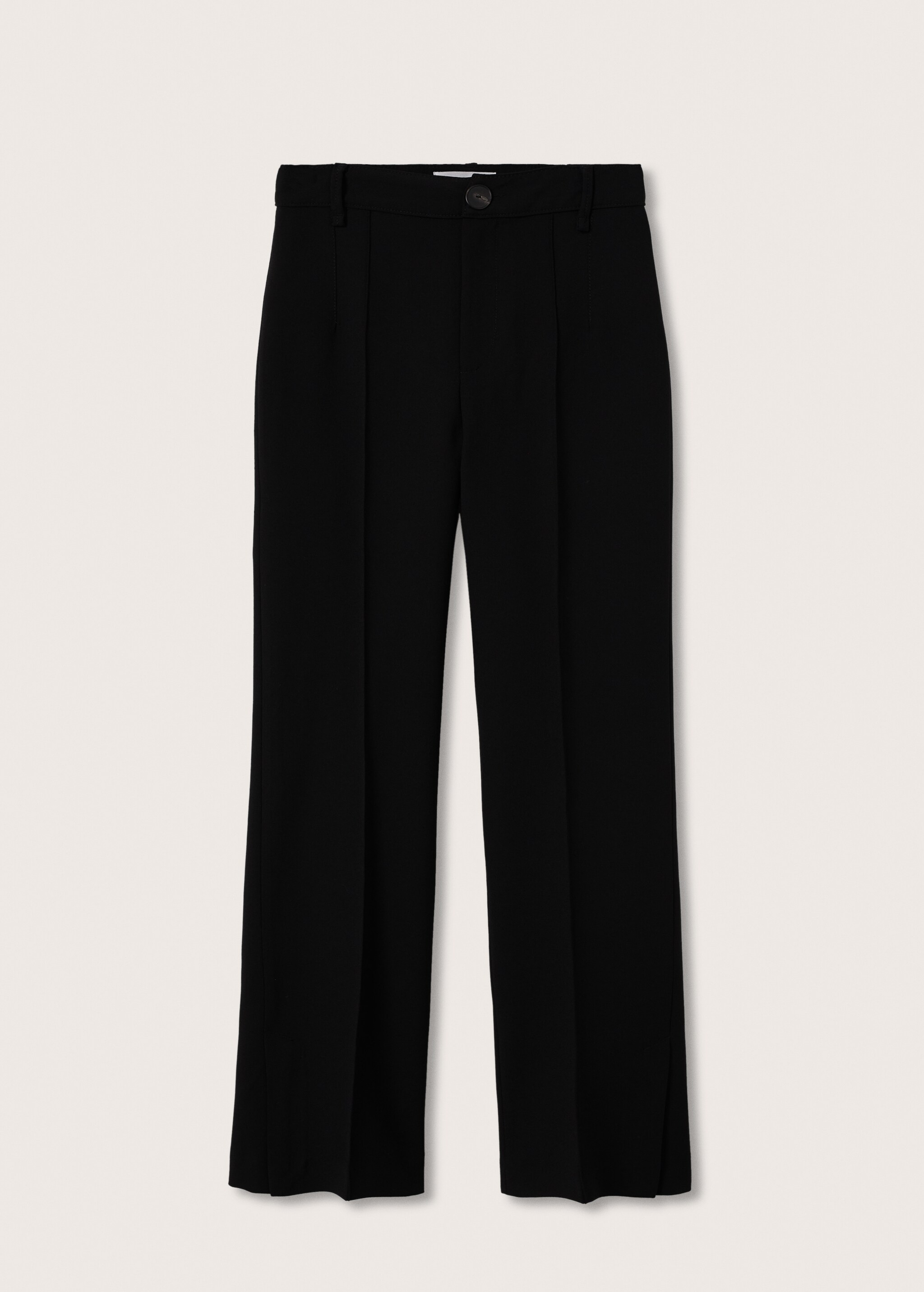 Straight trousers with openings - Article without model
