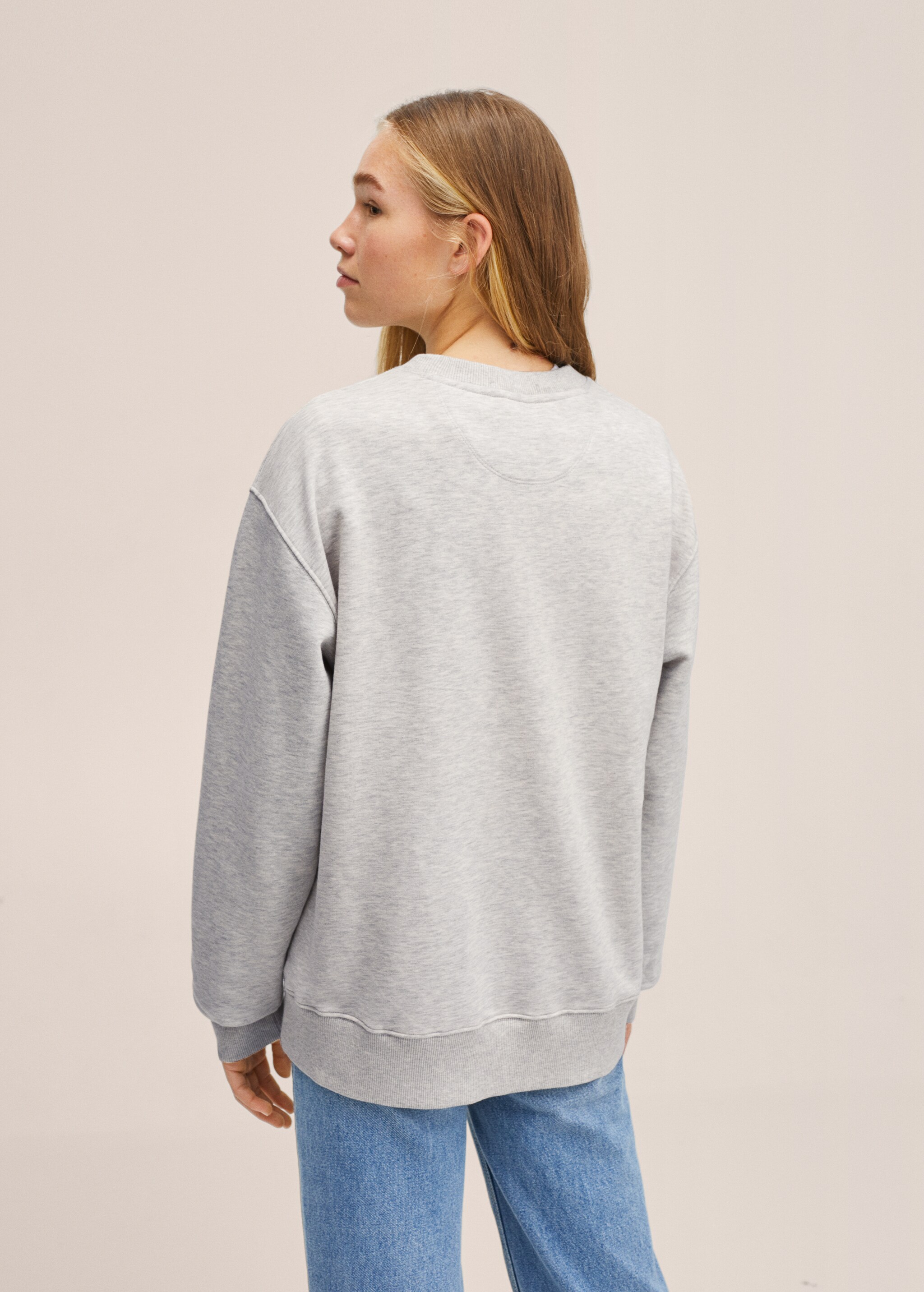 Unisex-Sweatshirt T Kollektion - Rückseite des Artikels