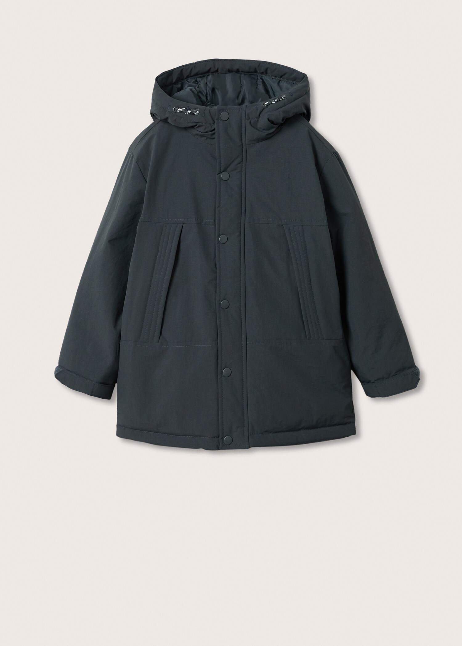 Anorak acolchado capucha - Artículo sin modelo